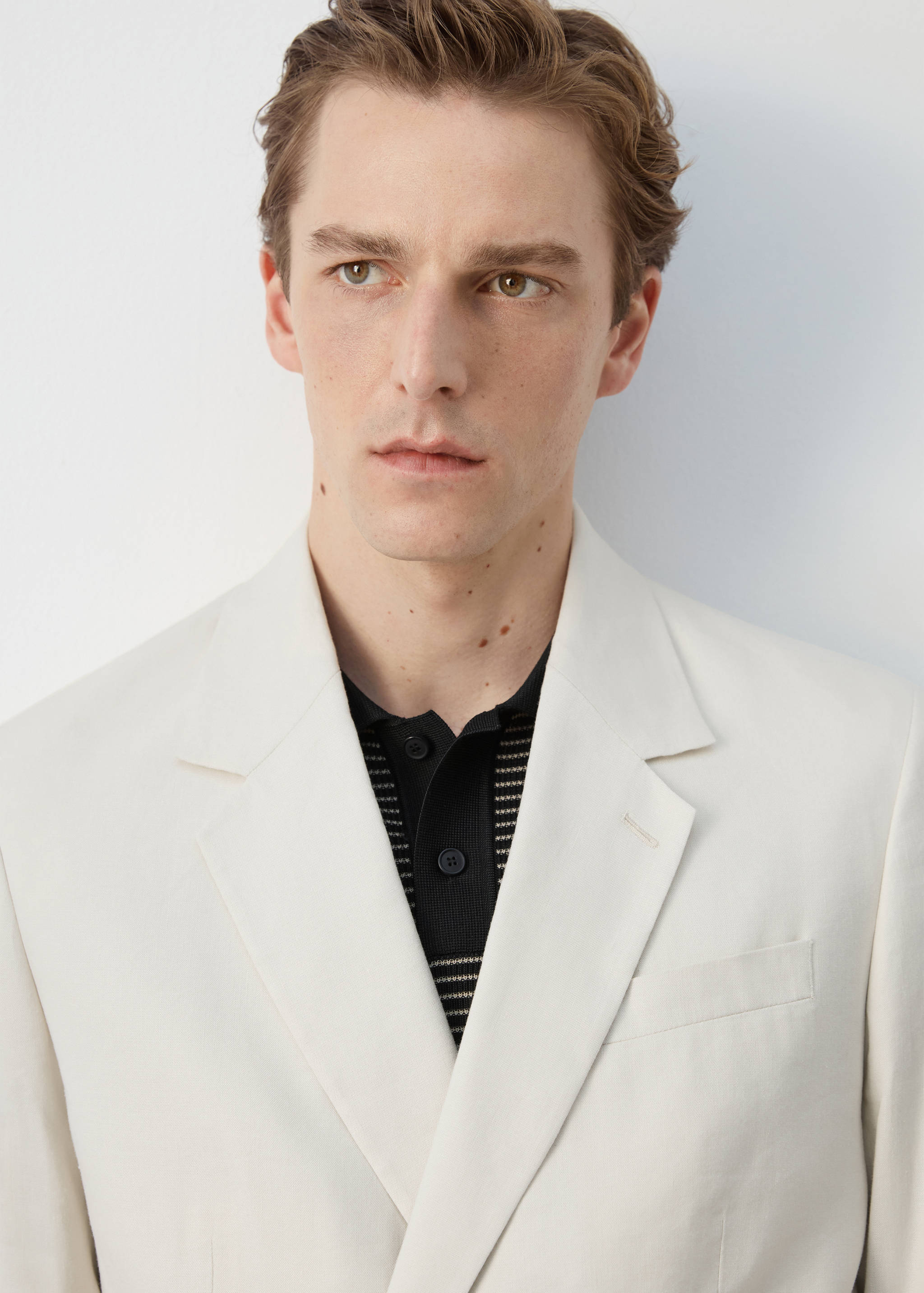 Veste de costume Boston coupe regular croisée - Détail de l'article 1