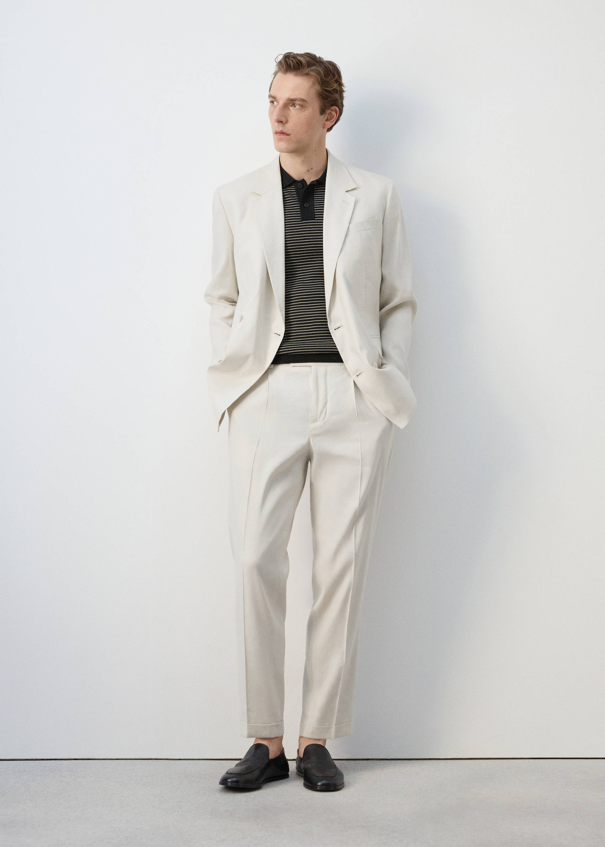 Veste de costume Boston coupe regular croisée - Détail de l'article 6