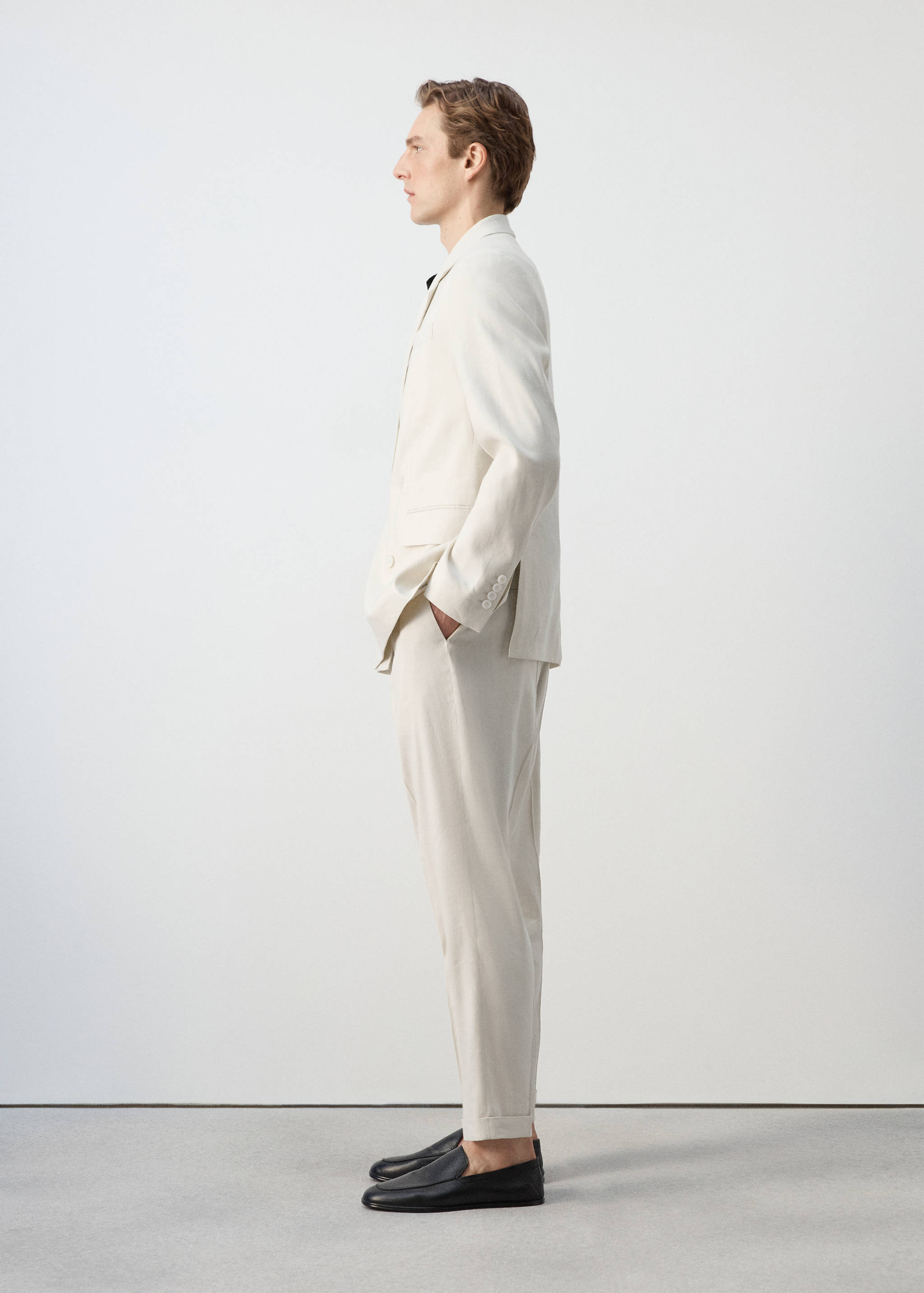 Veste de costume Boston coupe regular croisée - Détail de l'article 2