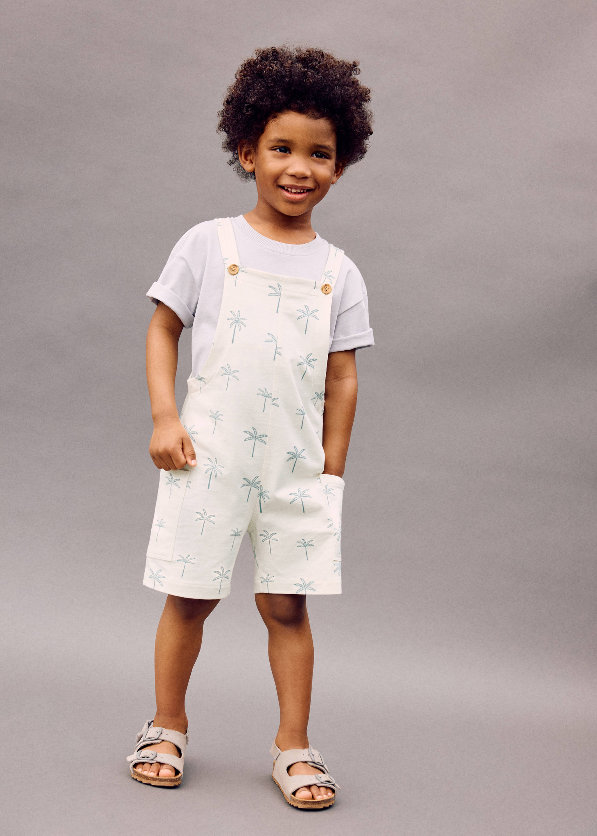 Cotton dungarees - General plane