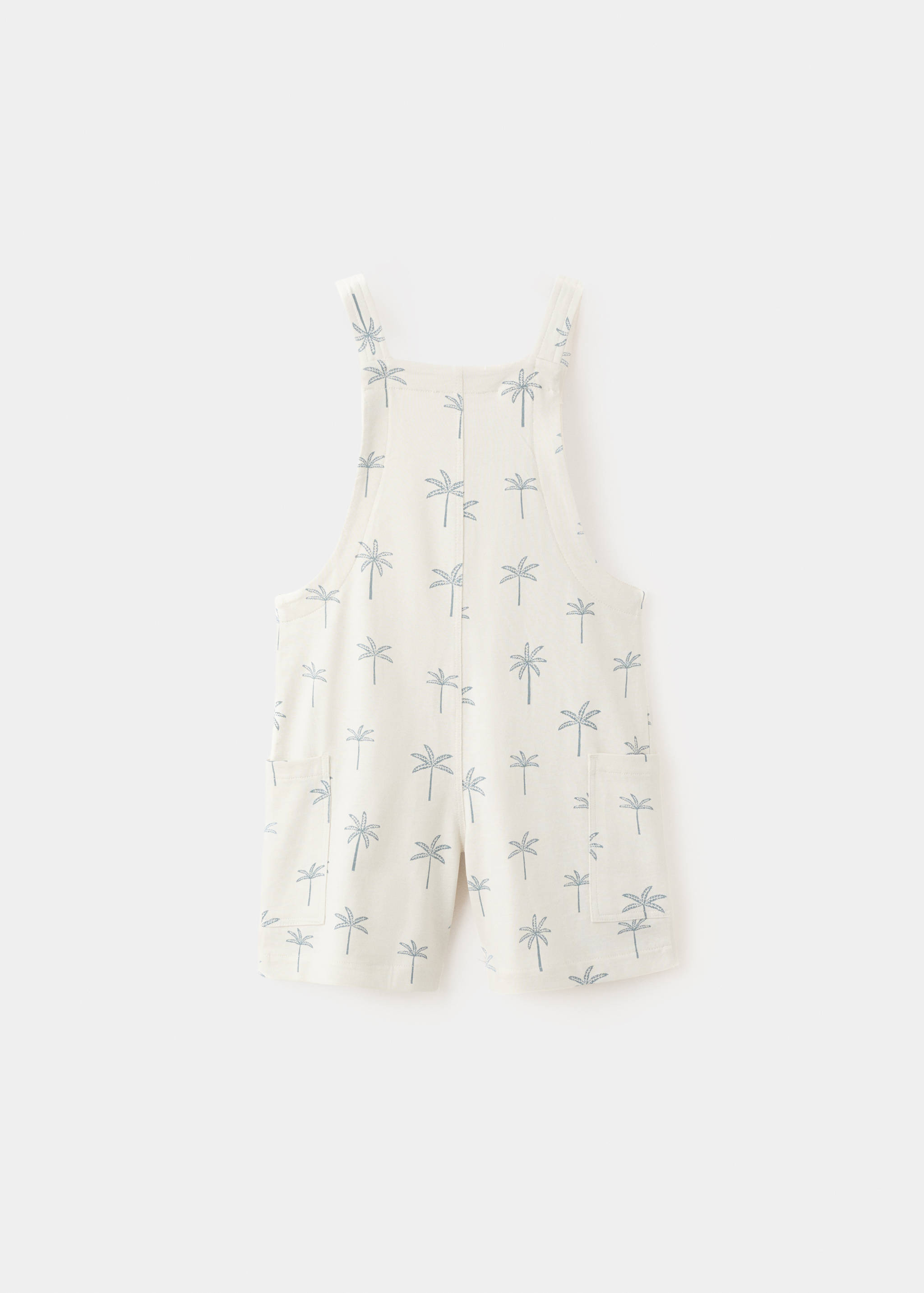 Cotton dungarees - Reverse of the article