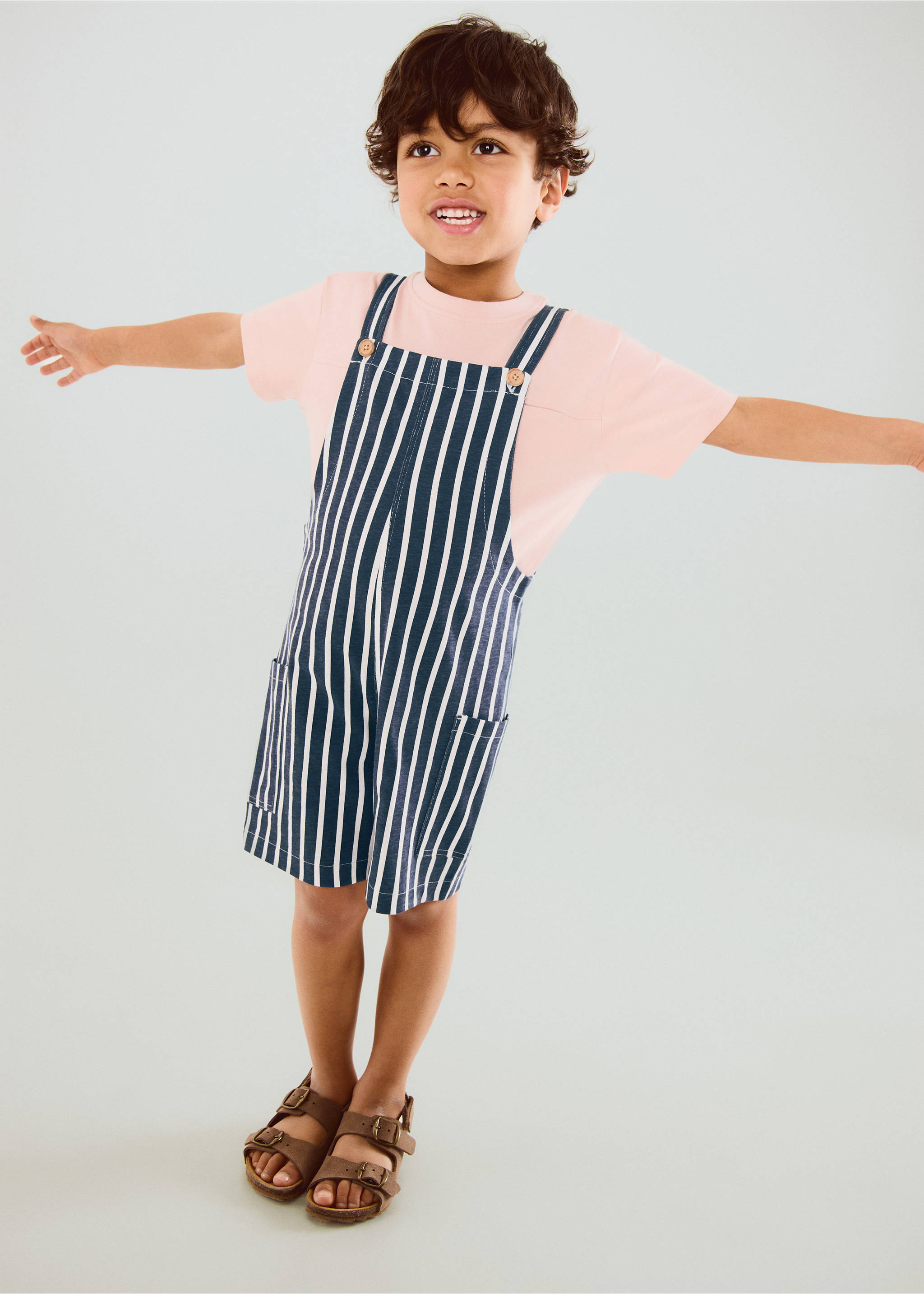 Cotton dungarees - General plane, Navy. Ref: 27077912-00.