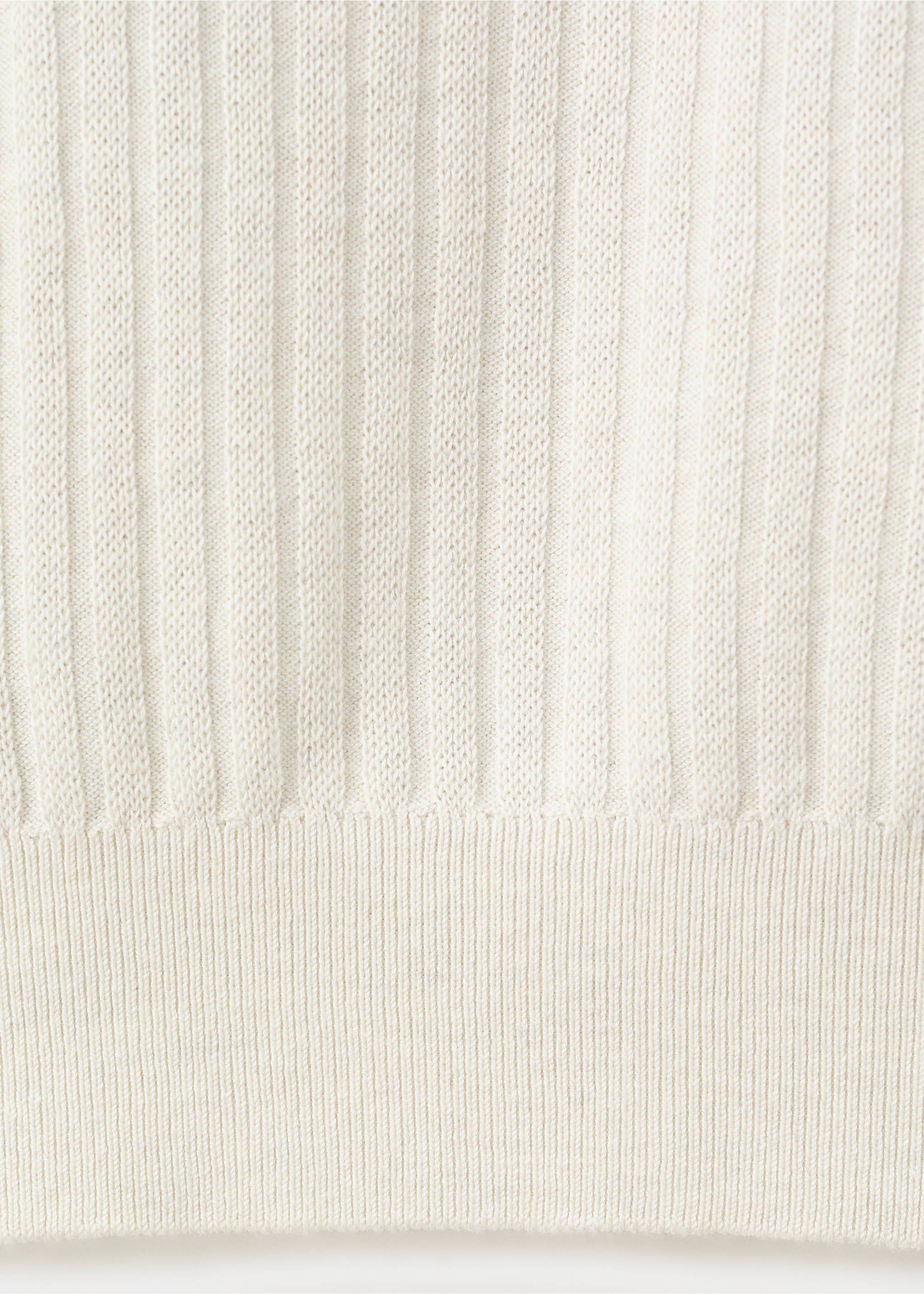 Camiseta punto canalé - Detalle del artículo 0, Arena. Ref: 27077913-00.