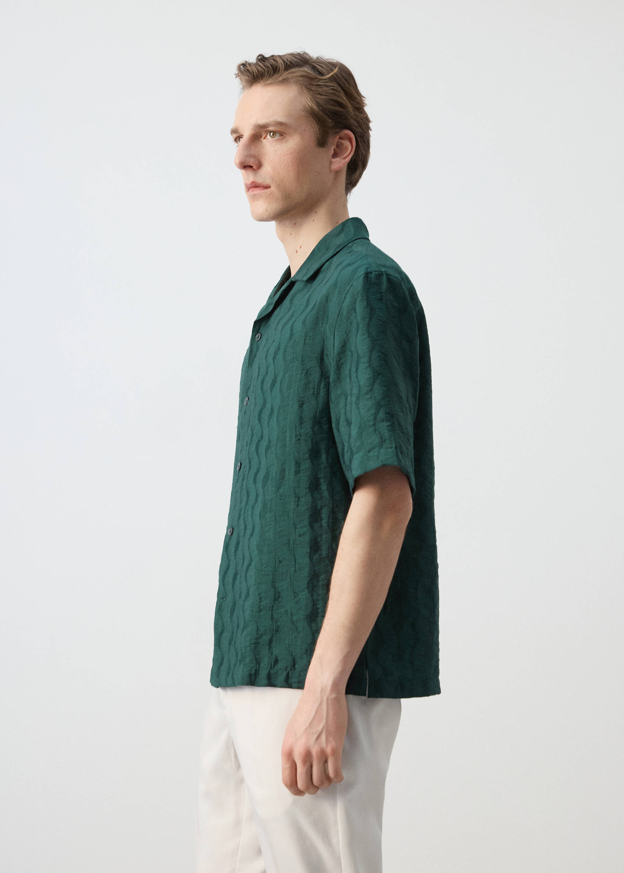 Camisa regular fit lyocell - Detalle del artículo 2