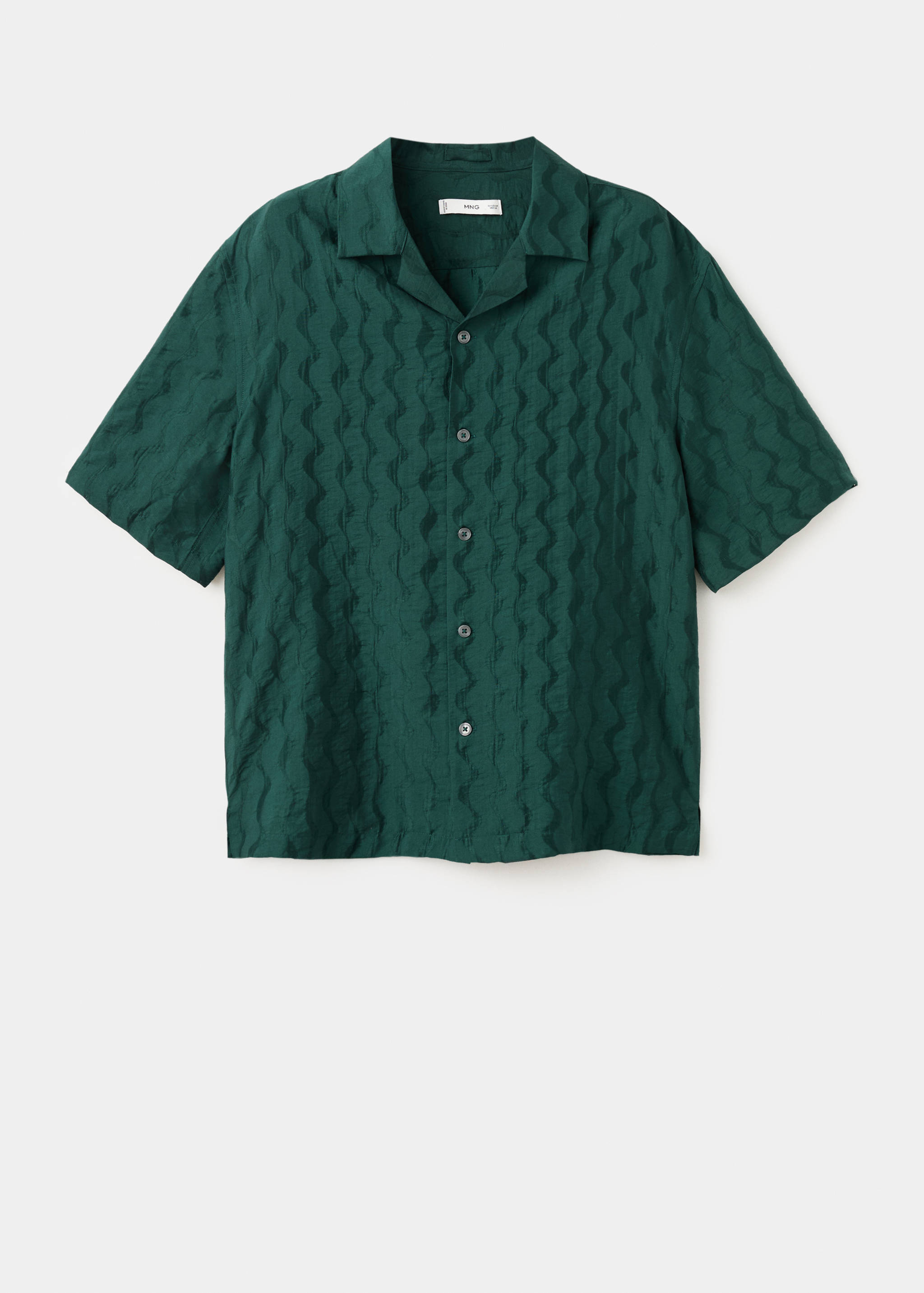 Рубашка regular fit из лиоцелла - Изделие без модели