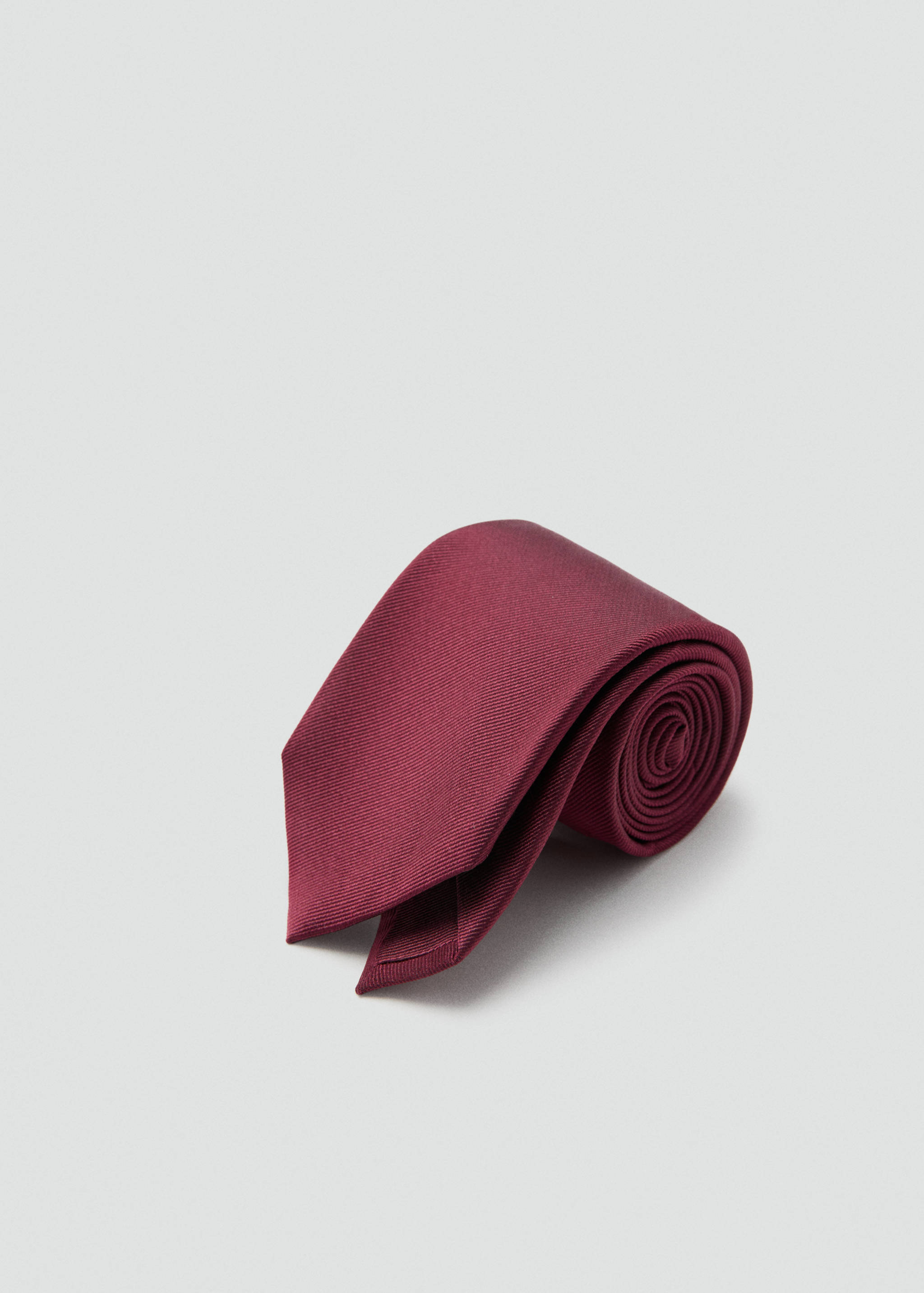 100% silk tie - Medium plane