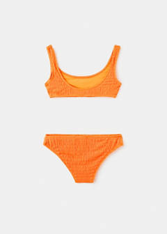 Textured bikini — Orange 6