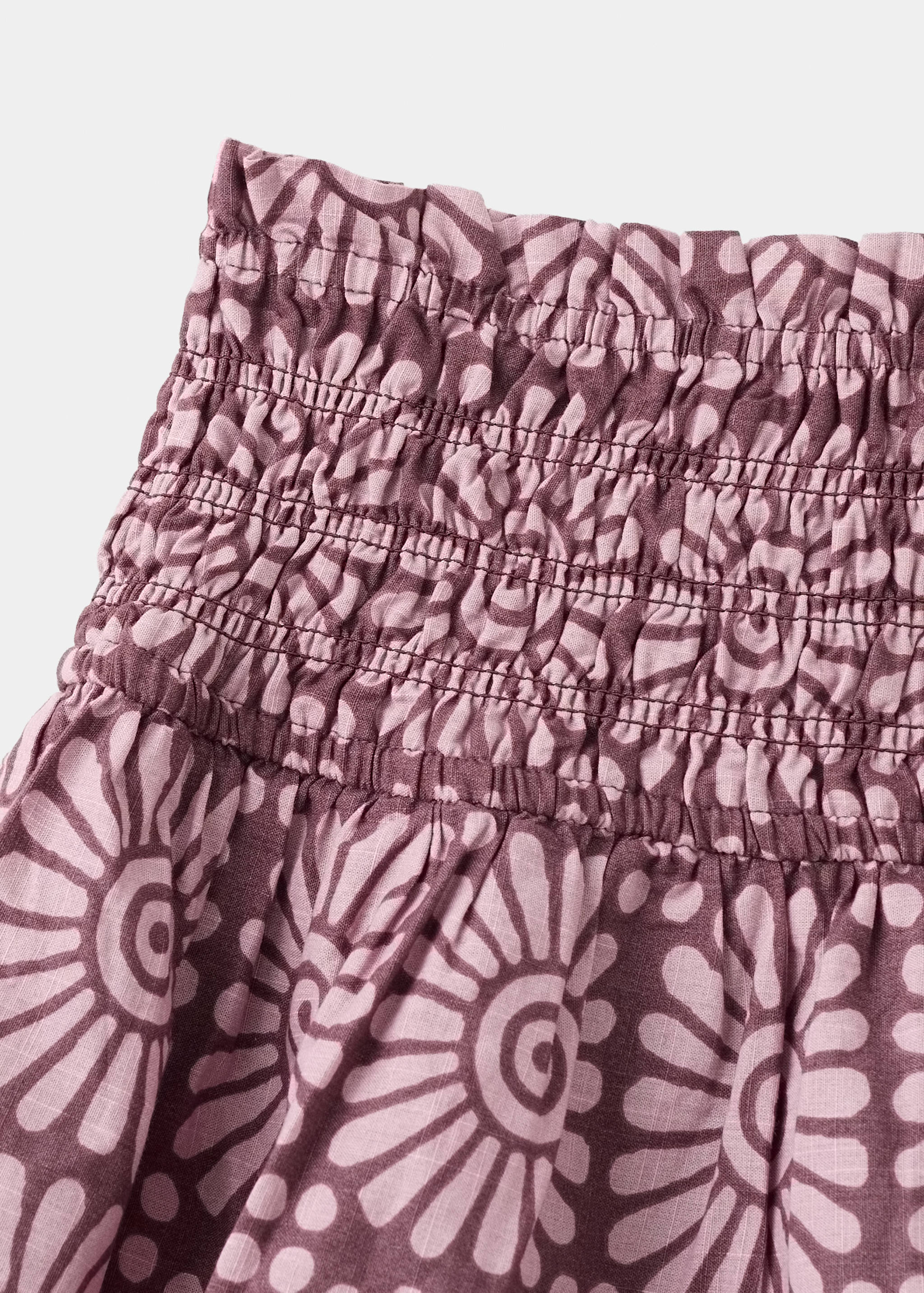 Printed skirt with ruffles - Details of the article 8