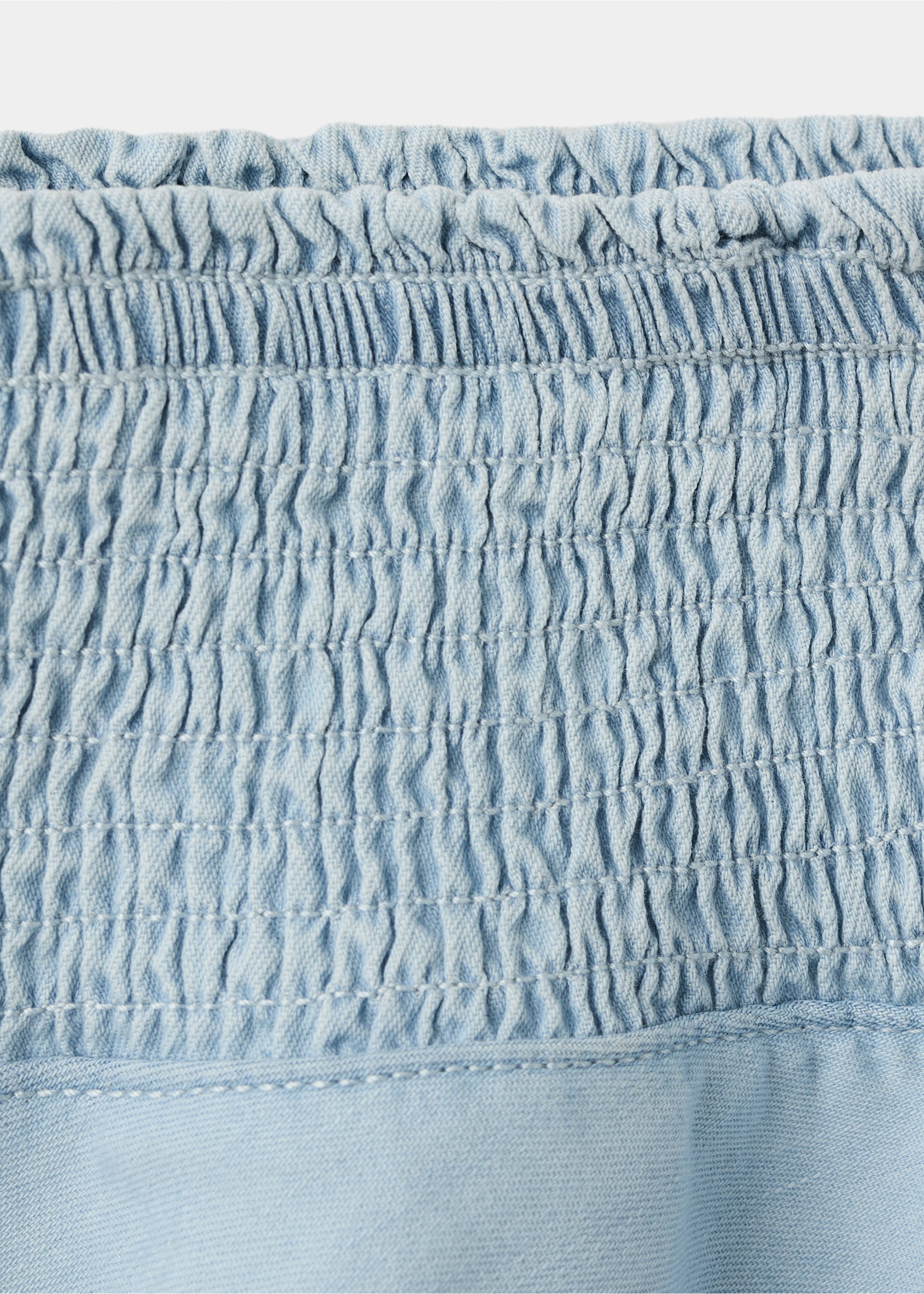 Faldilla frunzida volants - Detall de l'article 0, Blau clar. Ref: 27077922-00.