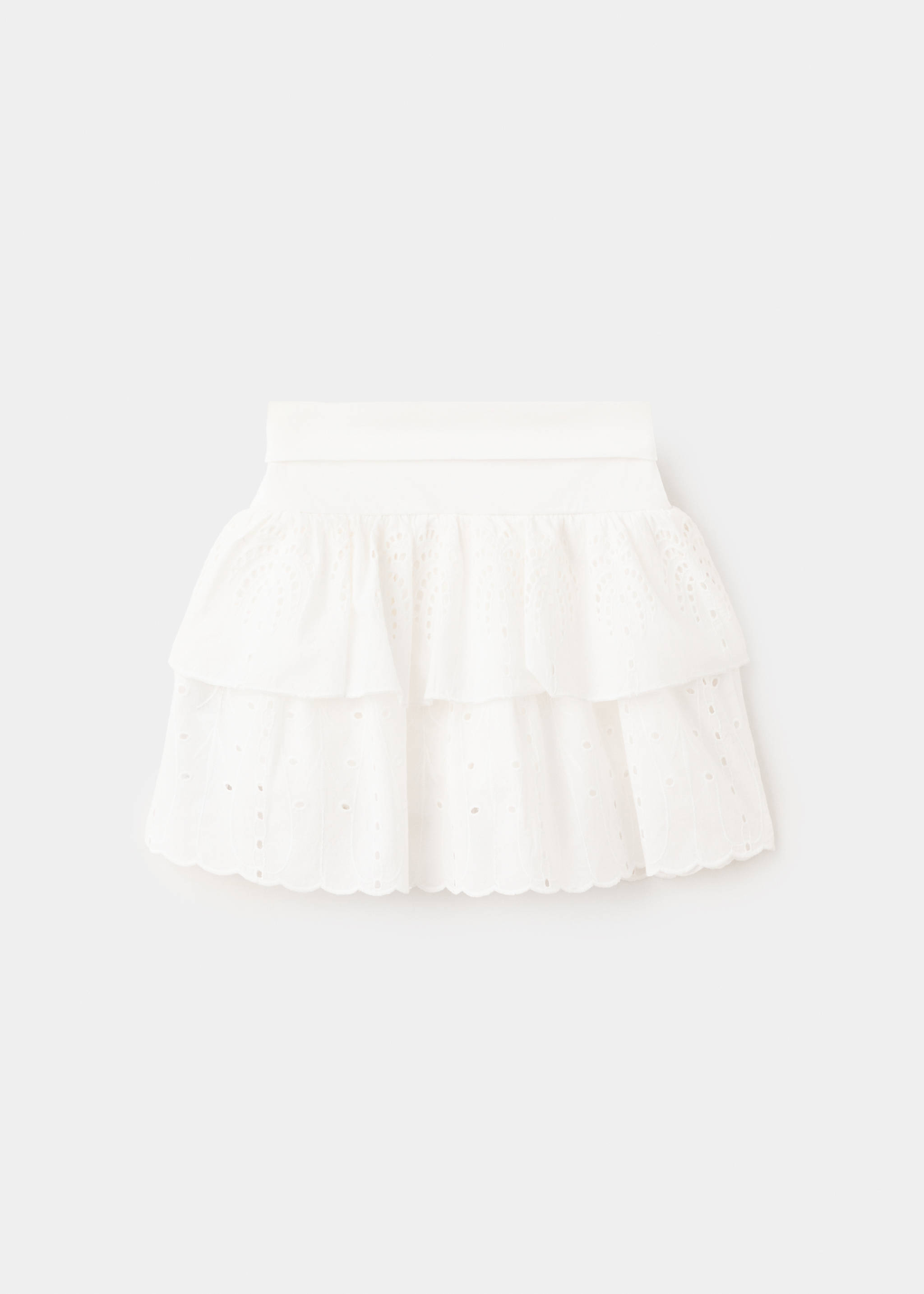 Falda bordada volantes - Artículo sin modelo