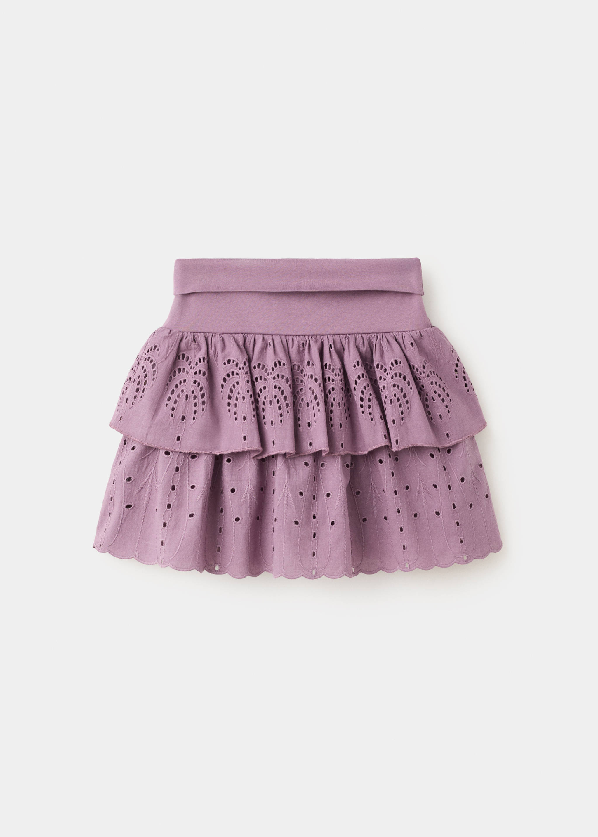 Falda bordada volantes - Artículo sin modelo