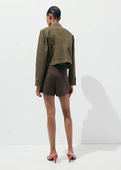Printed skirt line — Chocolate 3