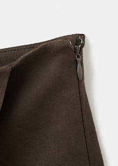 Printed skirt line — Chocolate 8