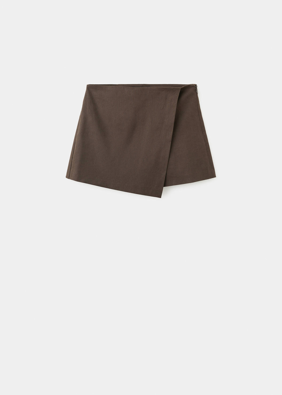 Printed skirt line — Chocolate