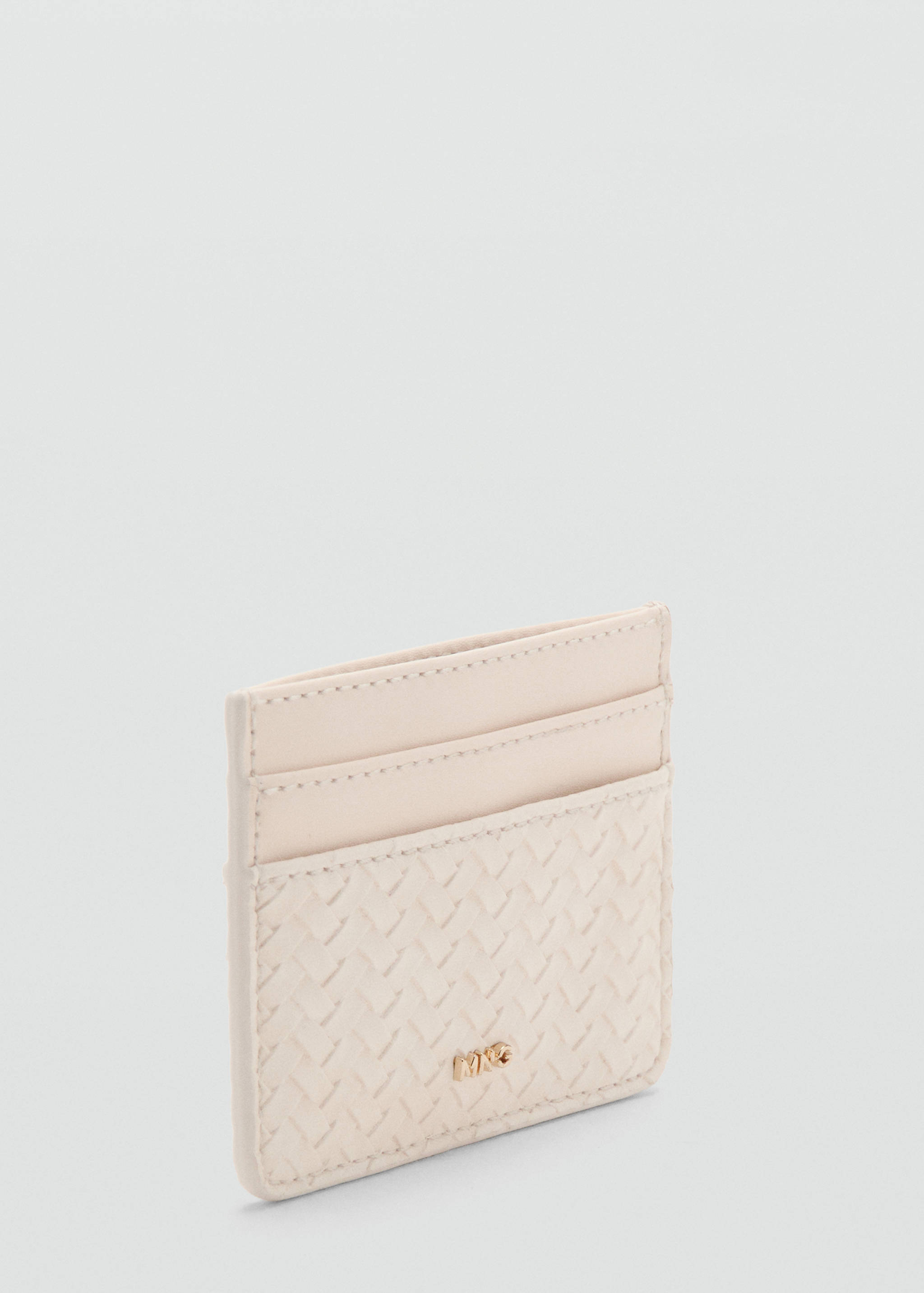 Braided cardholder - Medium plane