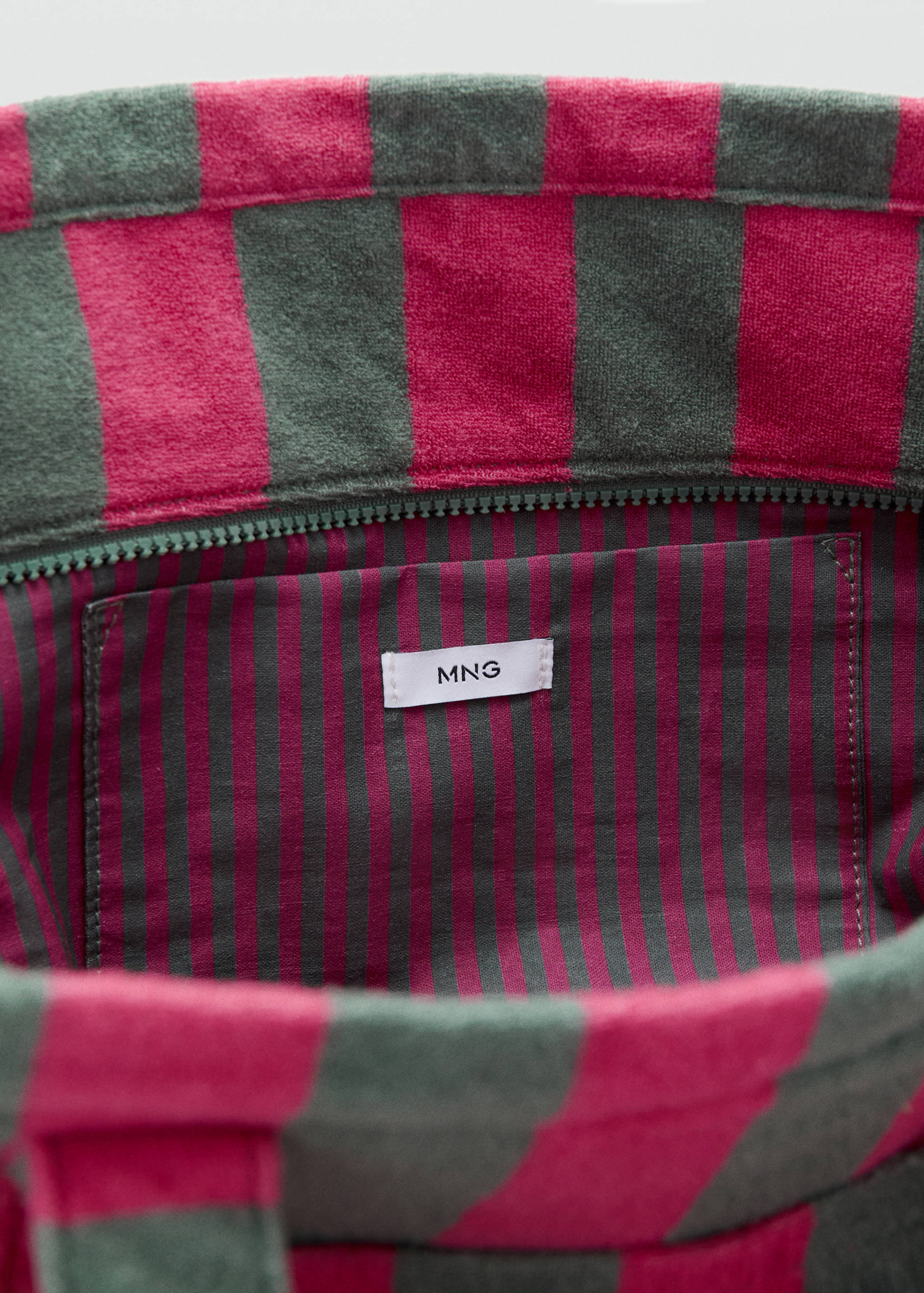 Striped maternity bag - تفاصيل المنتج 2