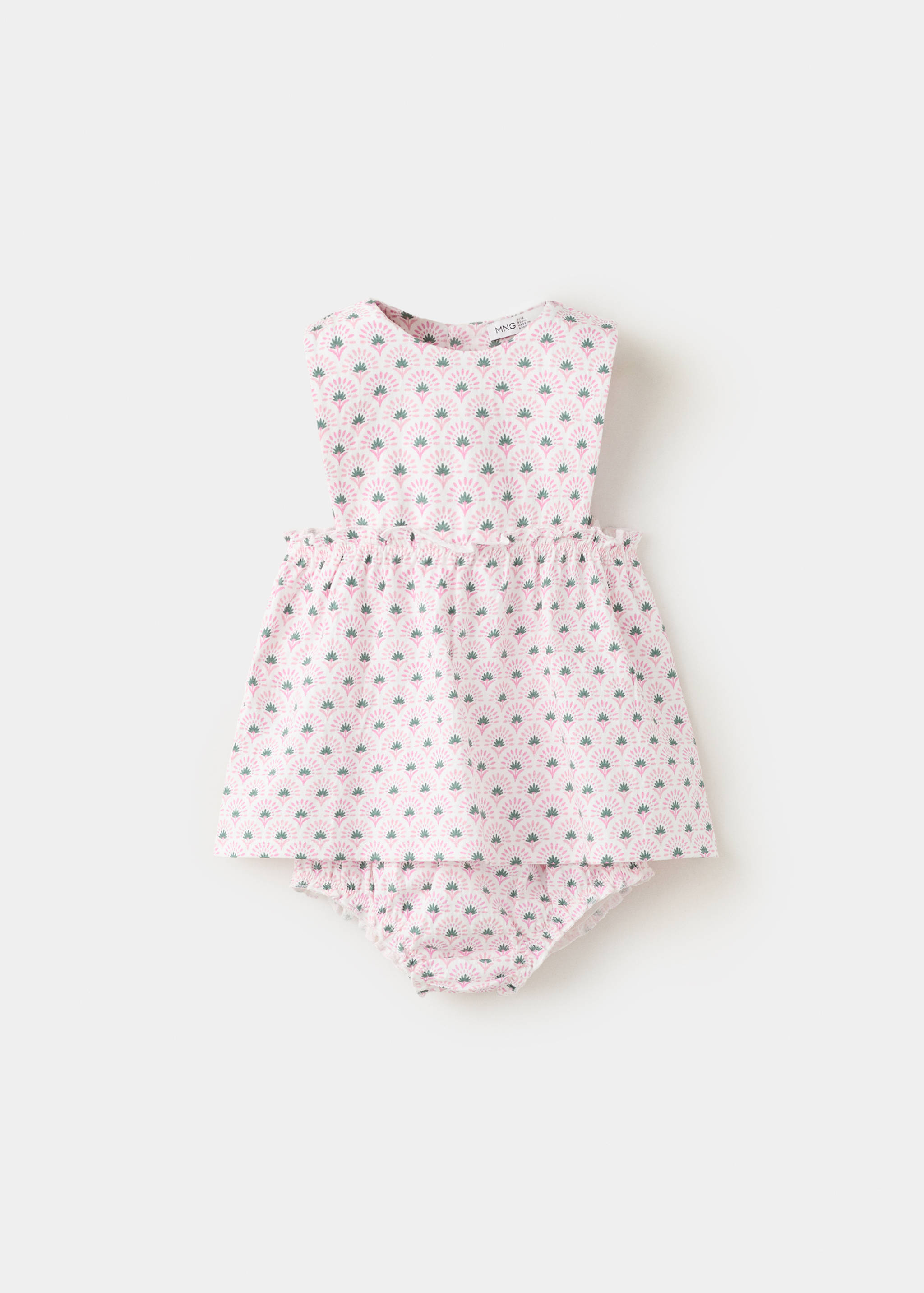 Printed dress and nappy cover - Article without model