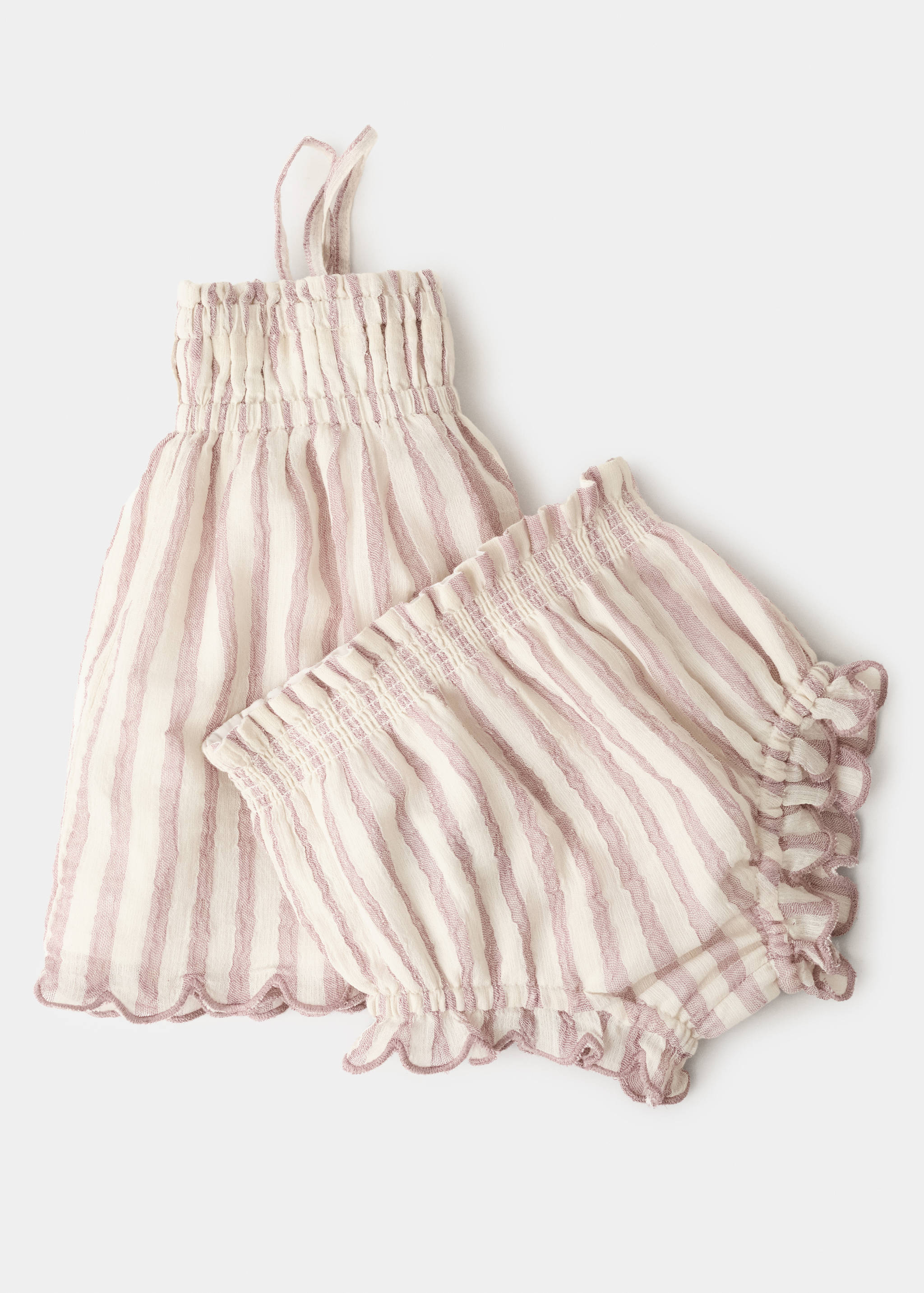 فستان وبدلة مخططة - تفاصيل المنتج 0