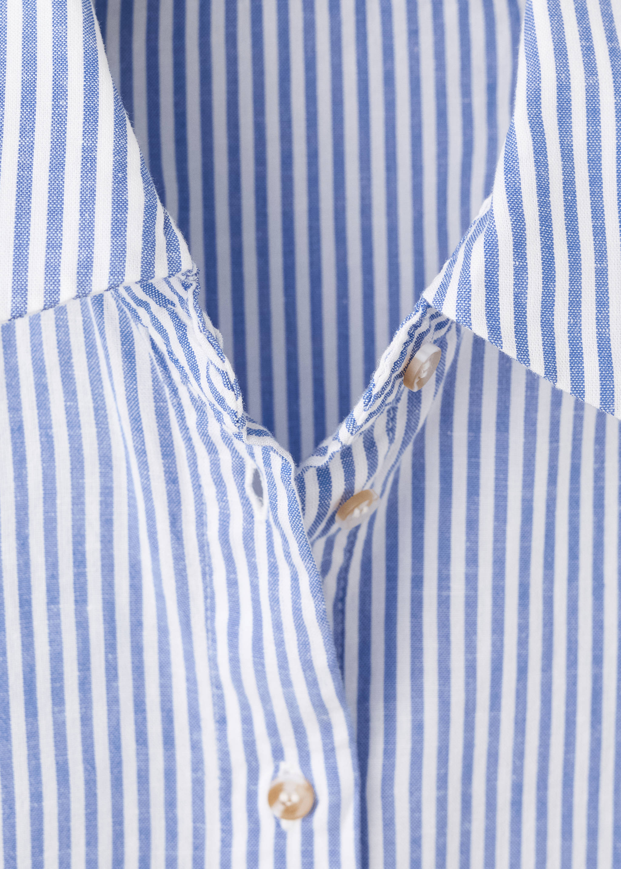 Short sleeve striped shirt - Details of the article 8