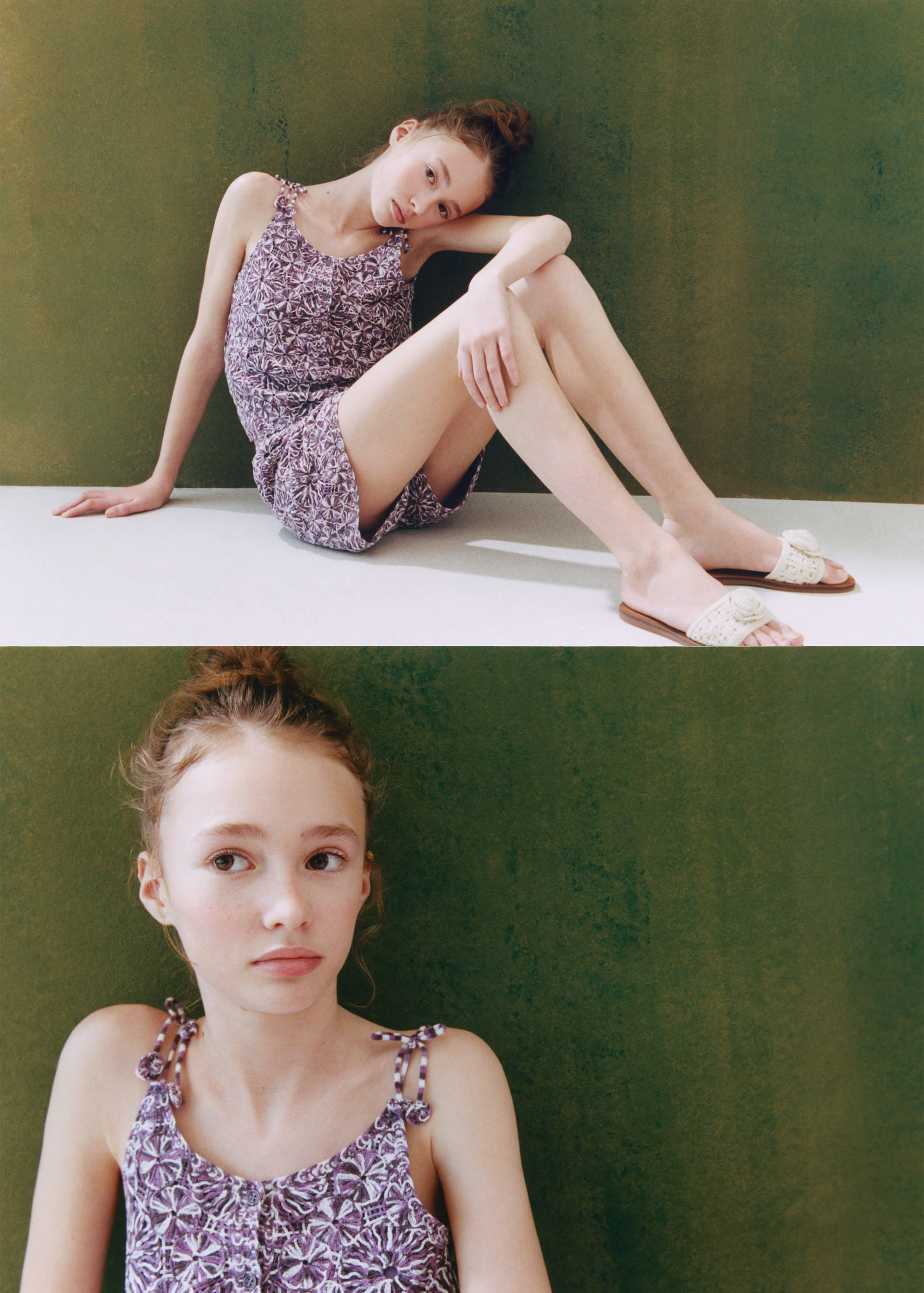 Crochet top with flowers - Details of the article 5