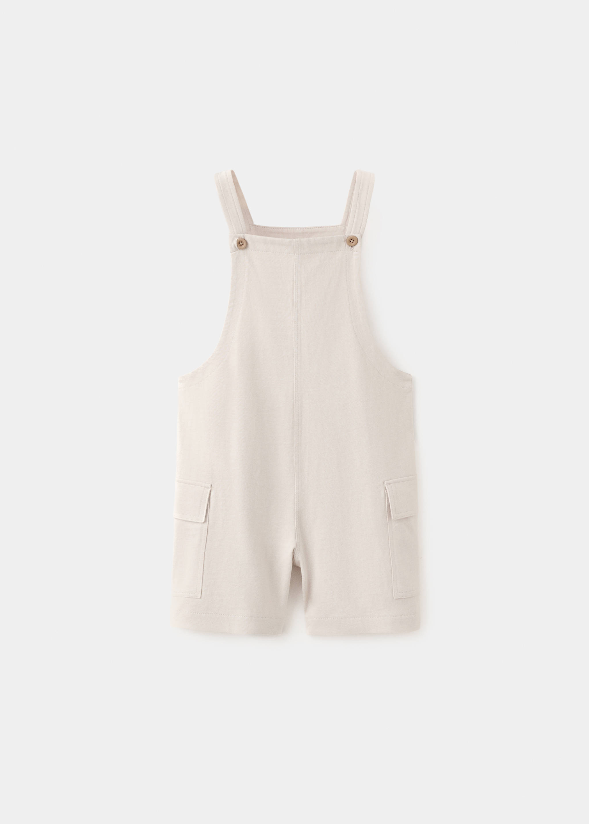 Salopette en coton à poches cargo - Article sans modèle