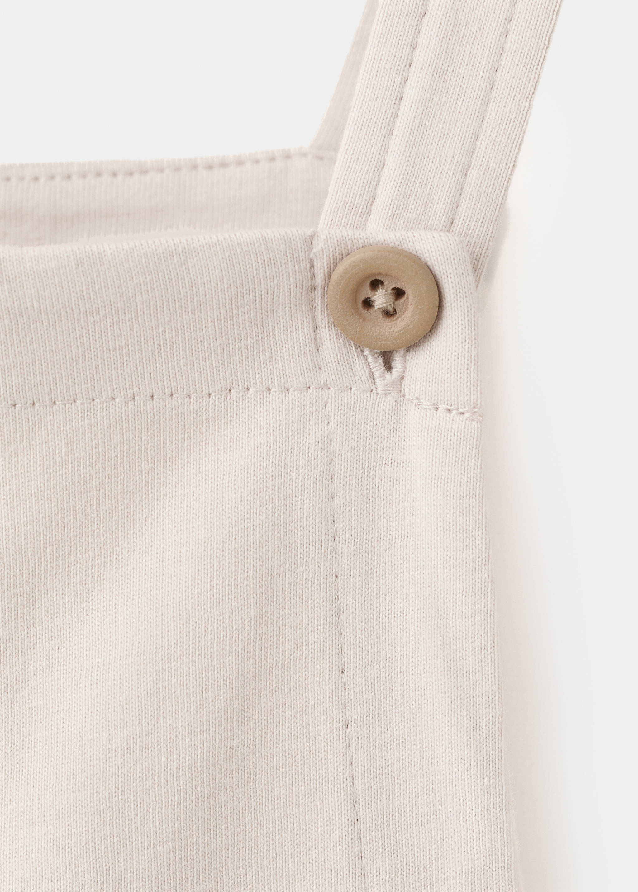Cotton dungarees with cargo pockets - Details of the article 8