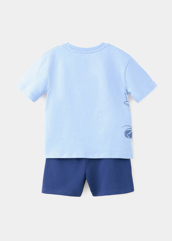 Mickey Mouse full pyjama set — Blue