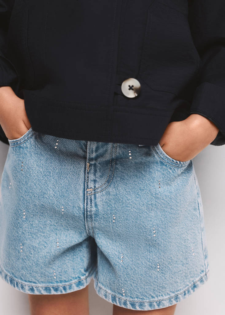Shorts vaqueros strass