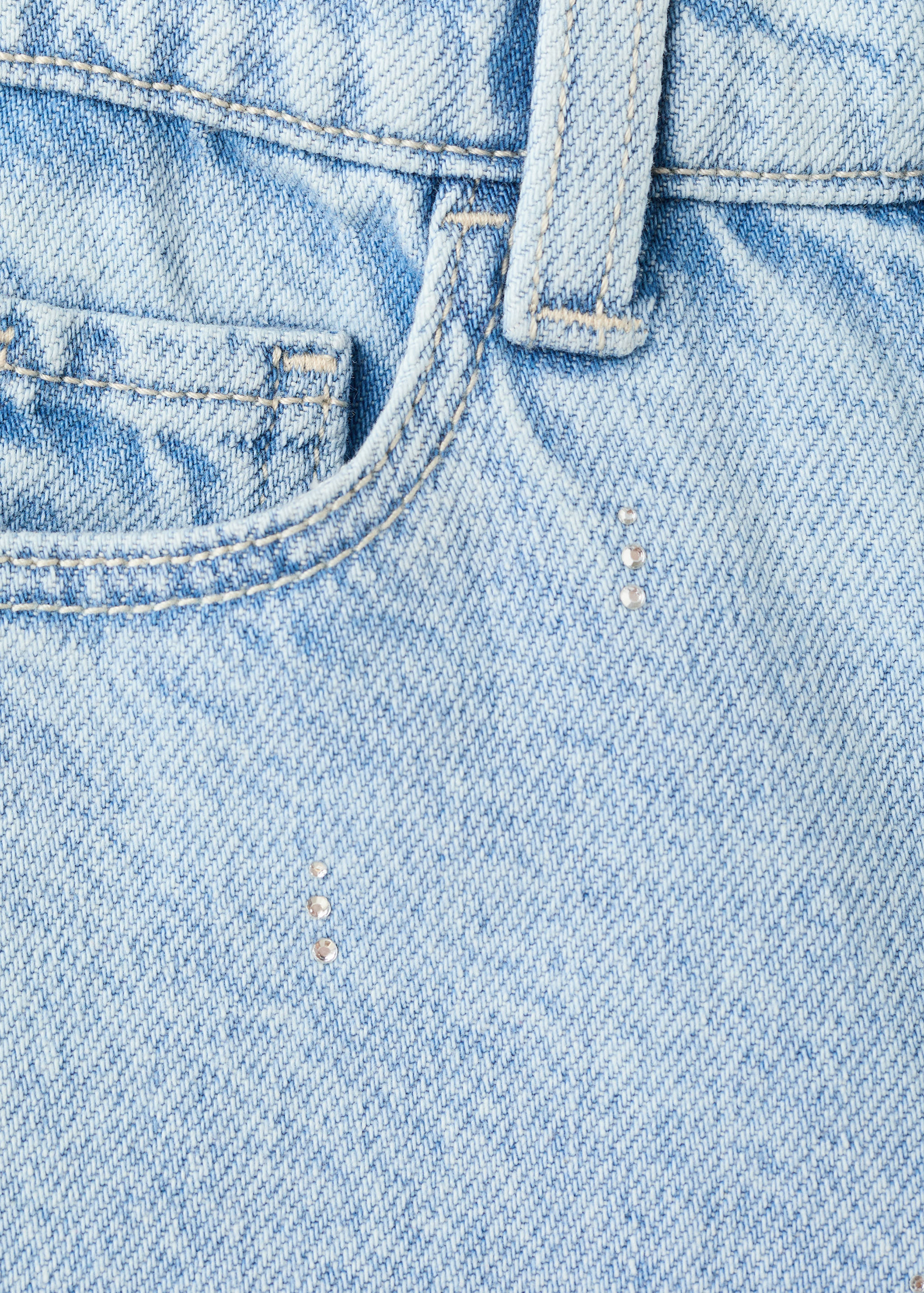 Shorts vaqueros rectos - Detalle del artículo 8