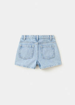 Strass denim shorts — Light Blue 7