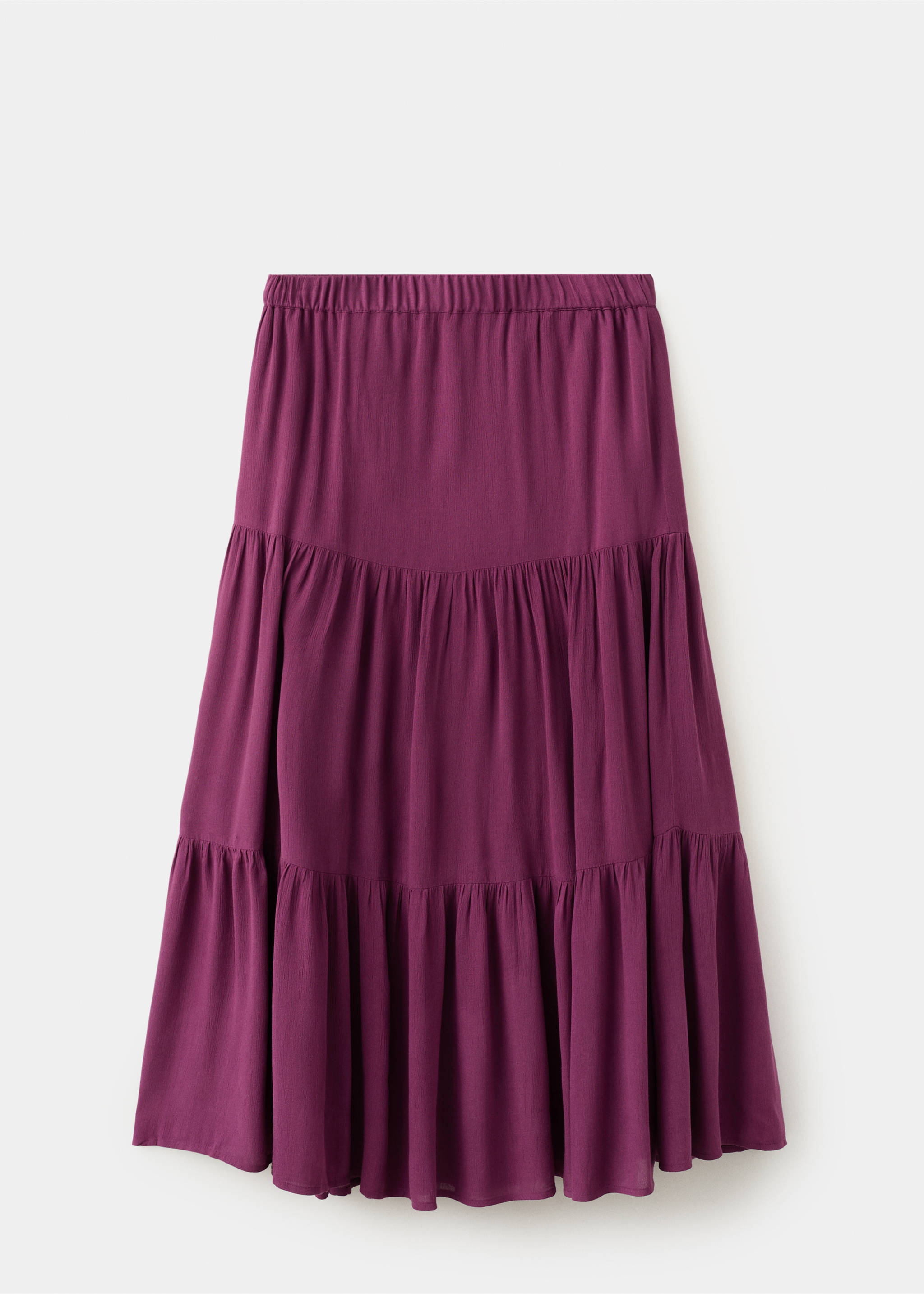 Flowy panel skirt - Article without model, Lilac. Ref: 27078649-00.