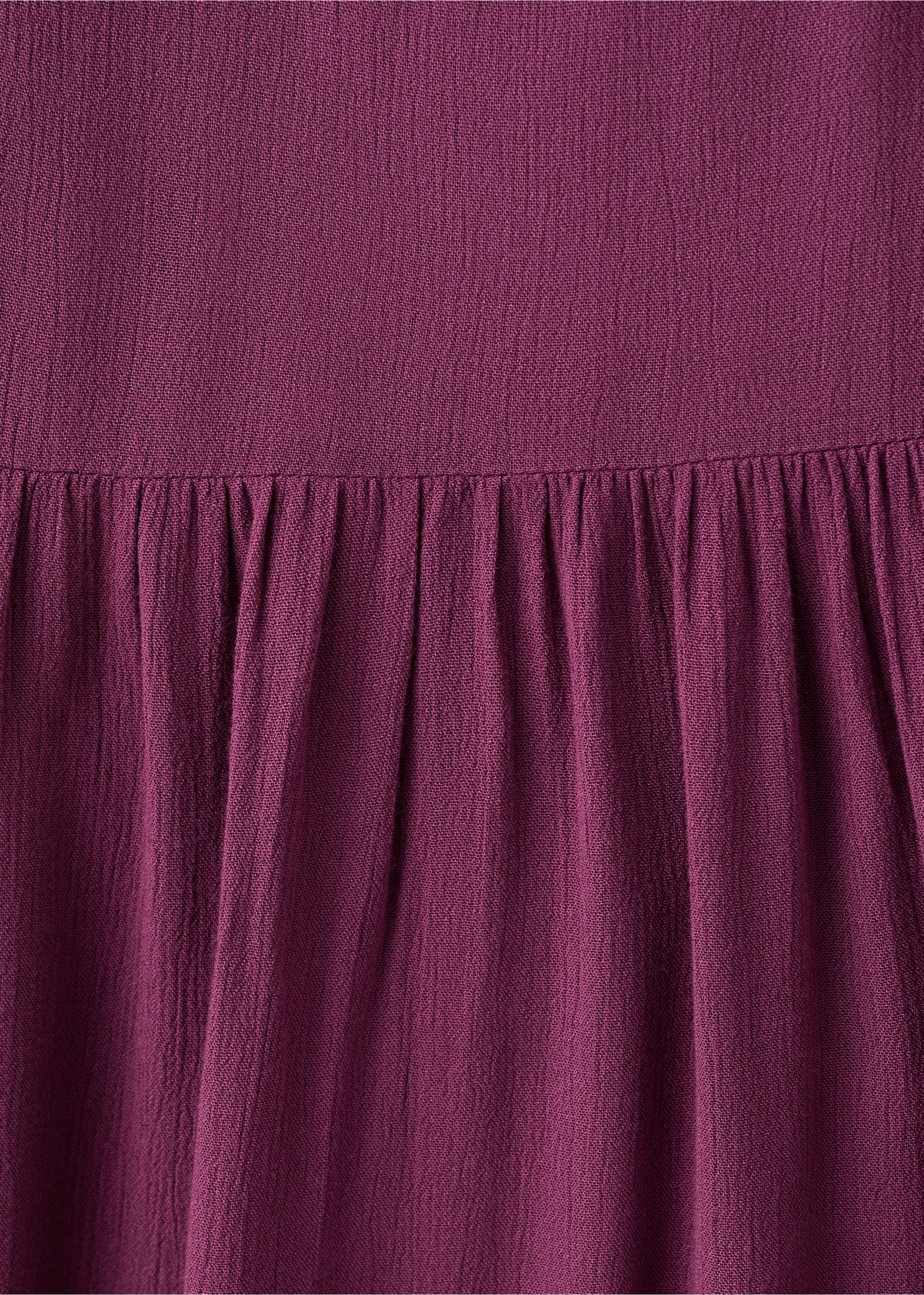 Flowy panel skirt - Details of the article 8, Lilac. Ref: 27078649-00.