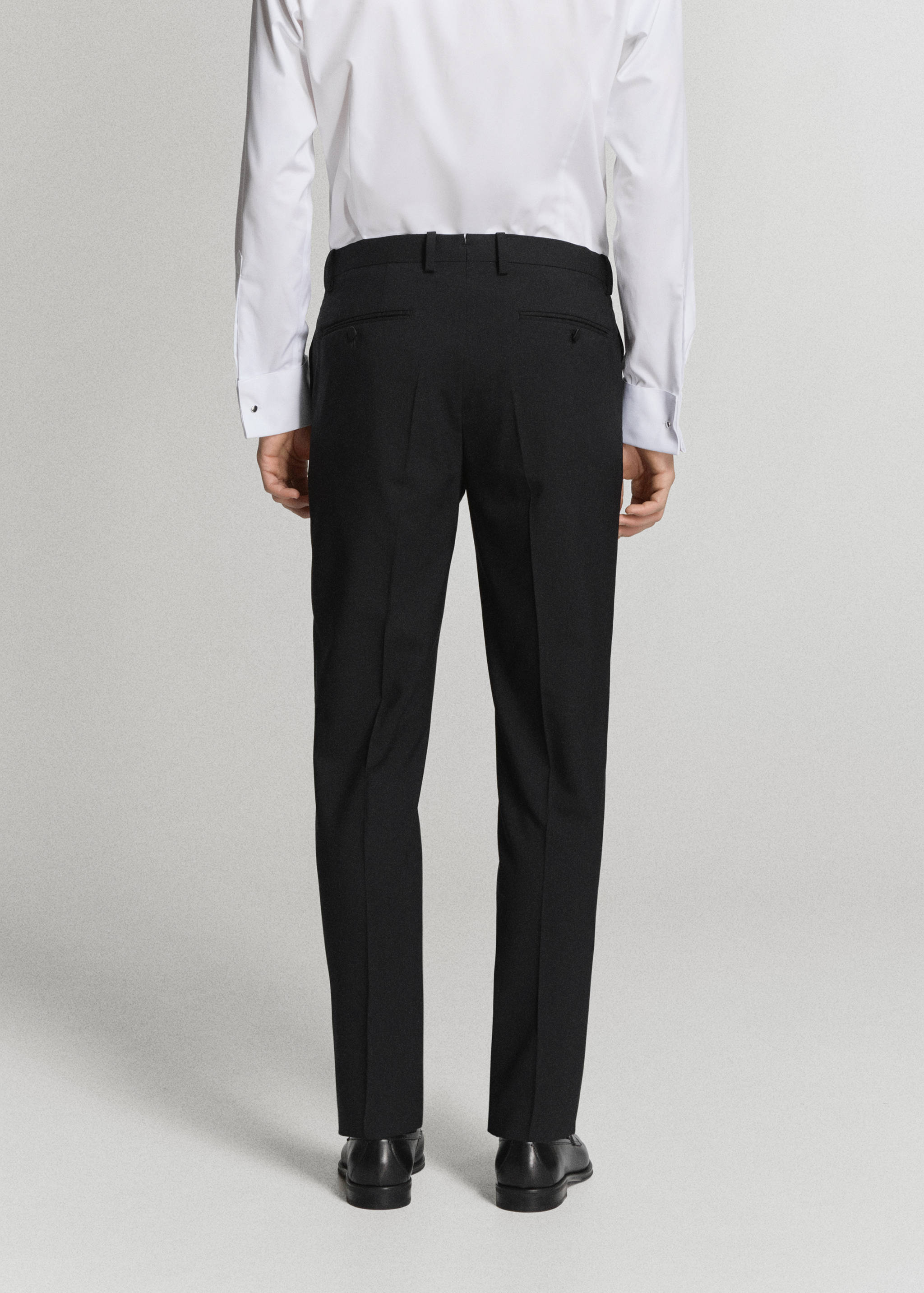 Pantalón traje smoking slim fit - Reverso del artículo