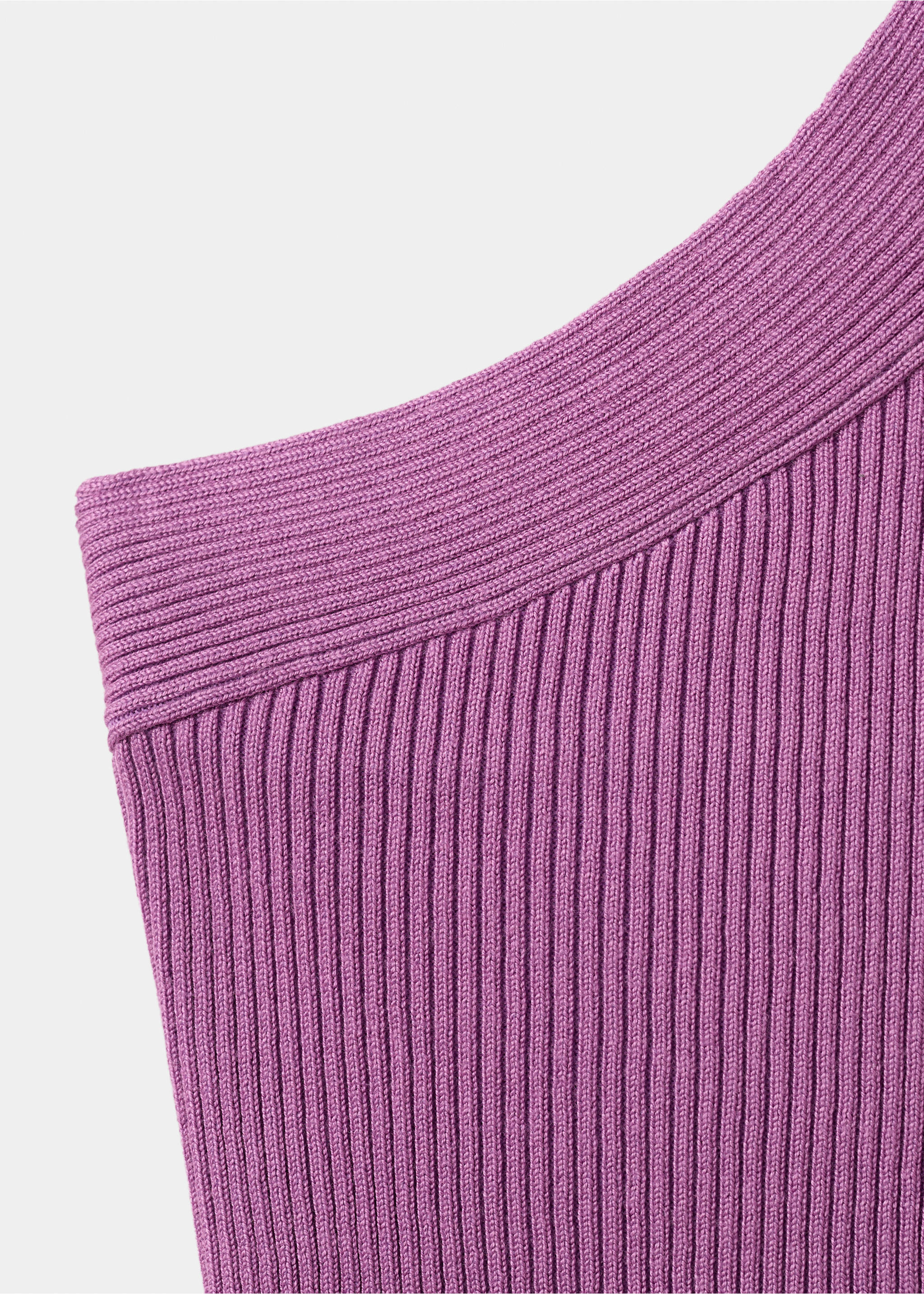 컷아웃 니트 탑 - 상품 내역: 0, 퍼플. Ref: 27078652-00.