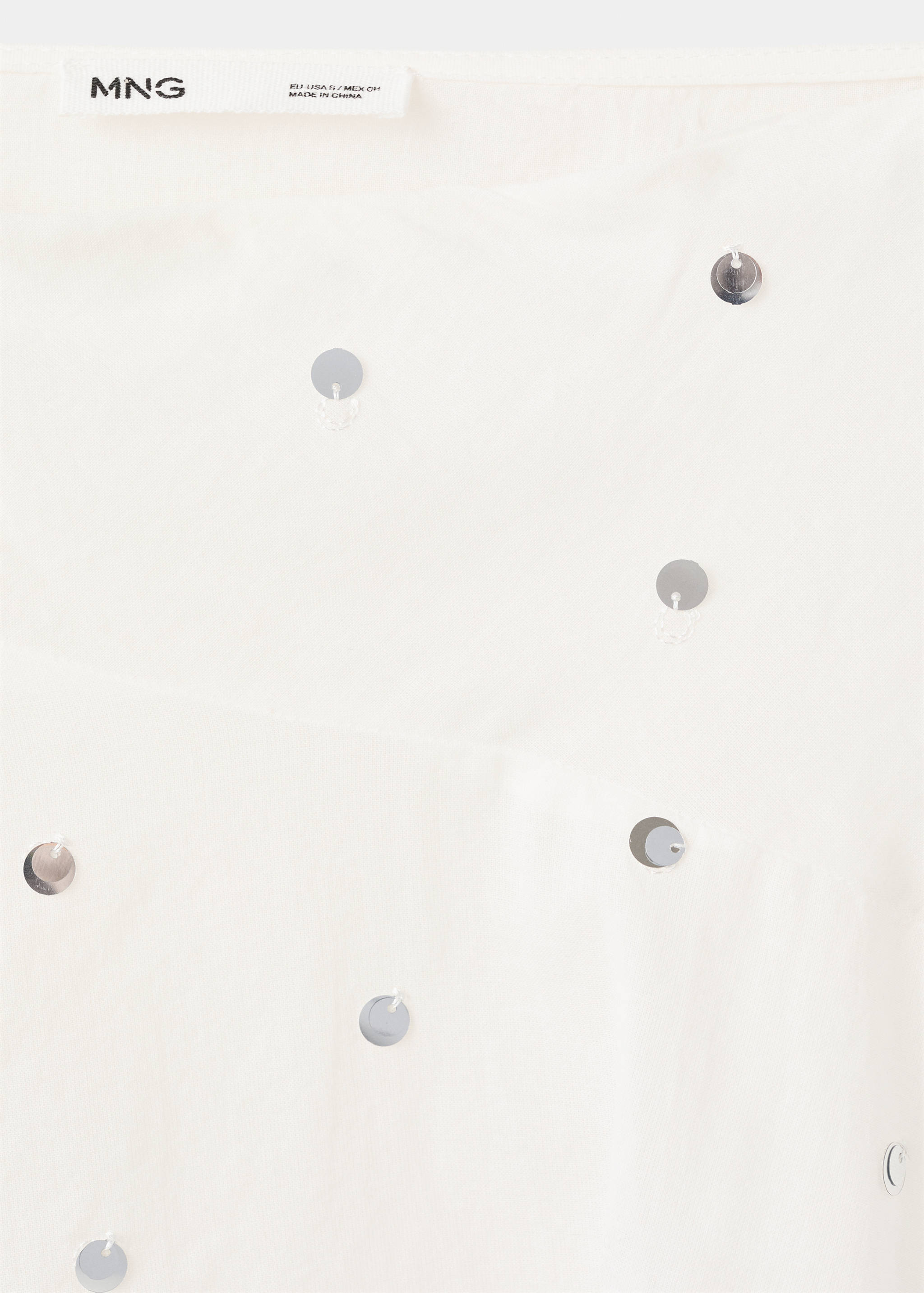 Asymmetric sequin skirt - Details of the article 8