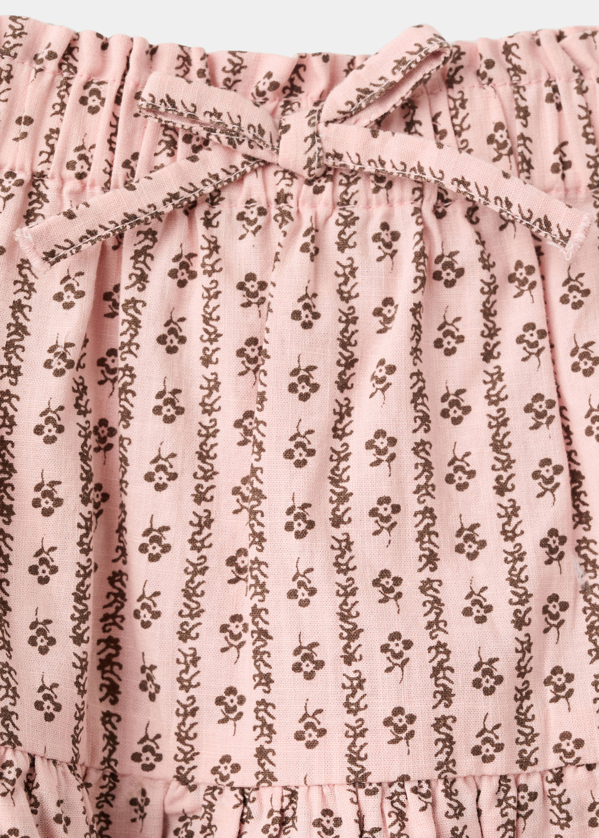 Юбка с принтом и воланами - Деталь изделия 8