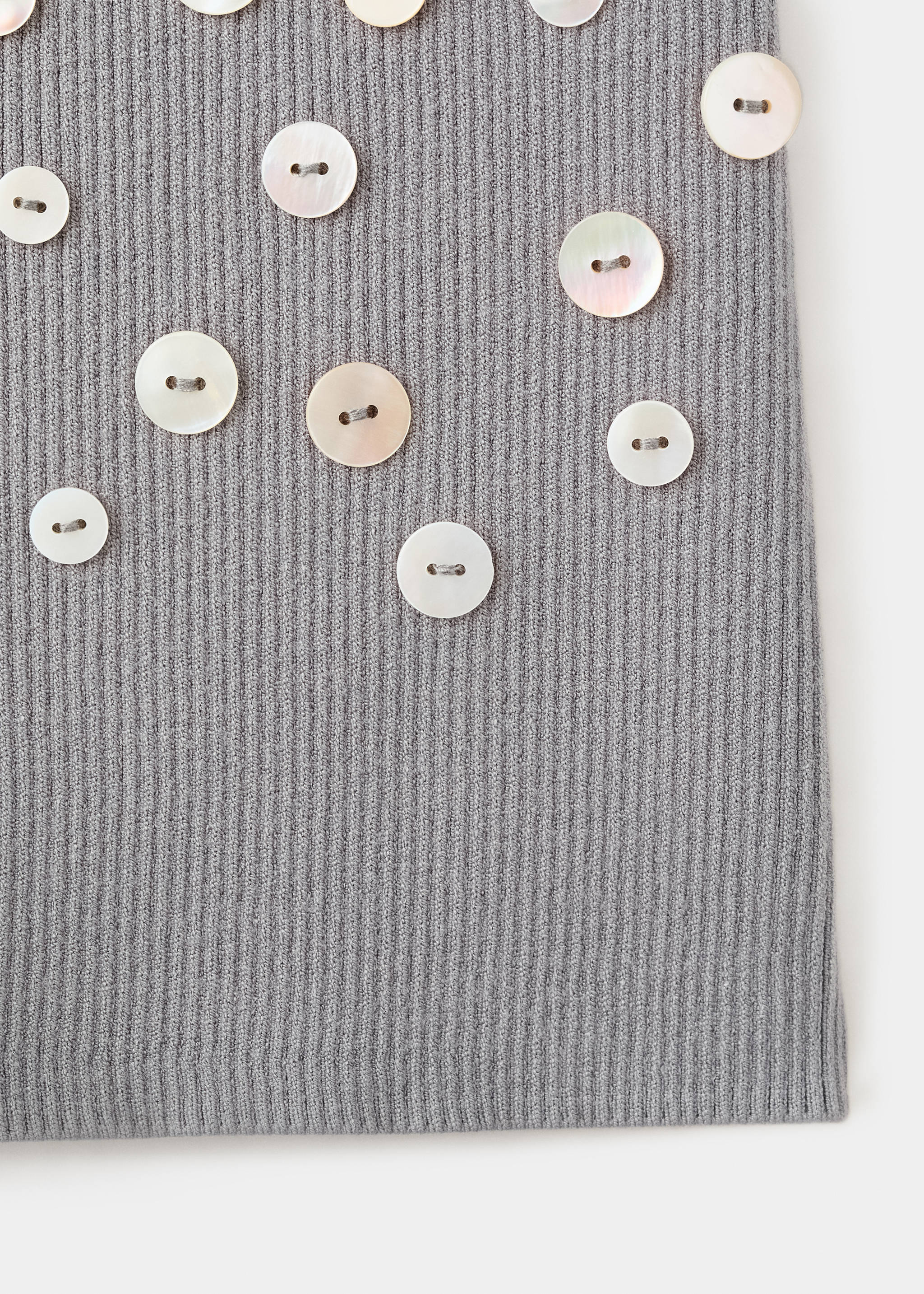 Decorative button shorts - Details of the article 0