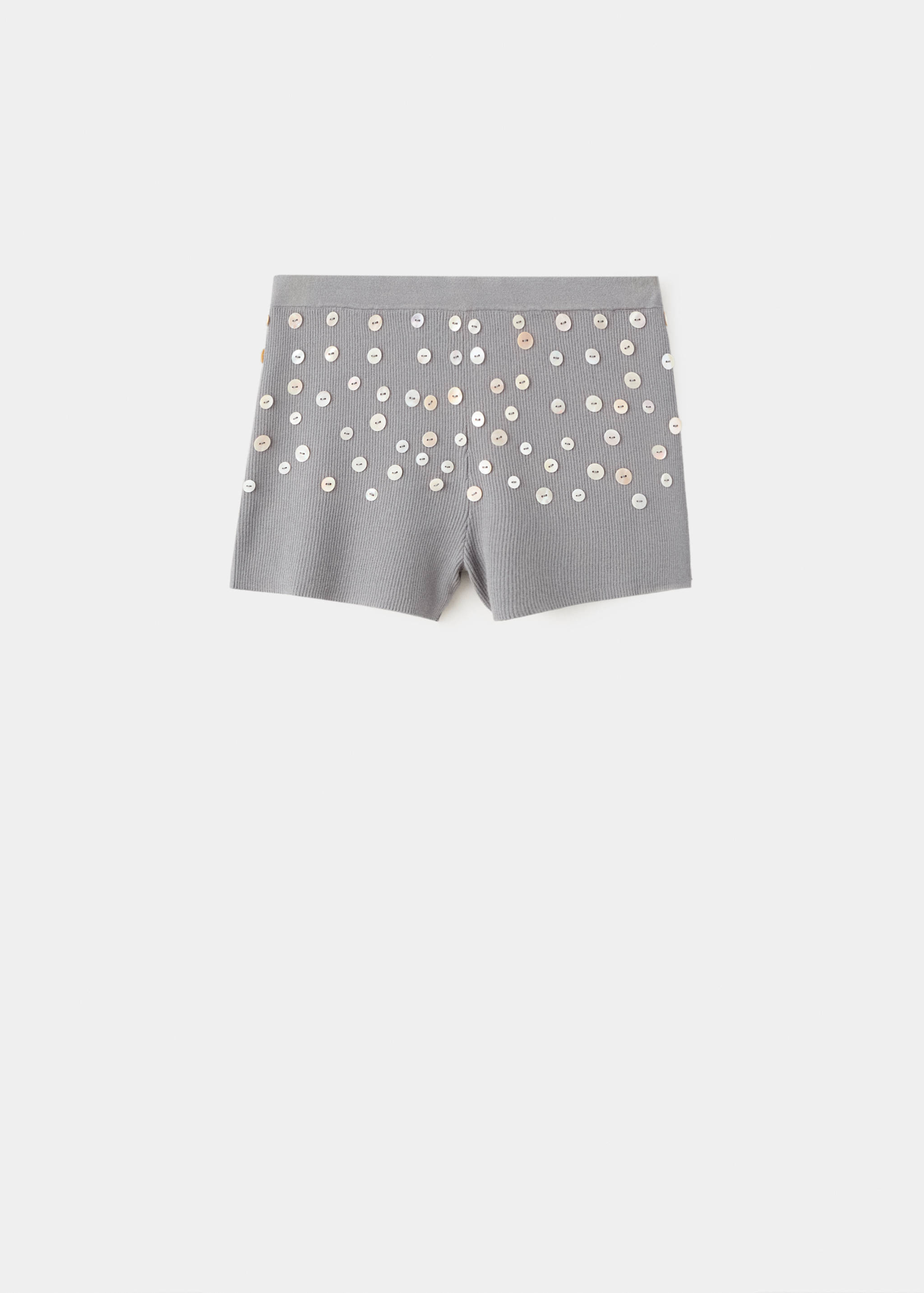 Short avec boutons décoratifs - Article sans modèle