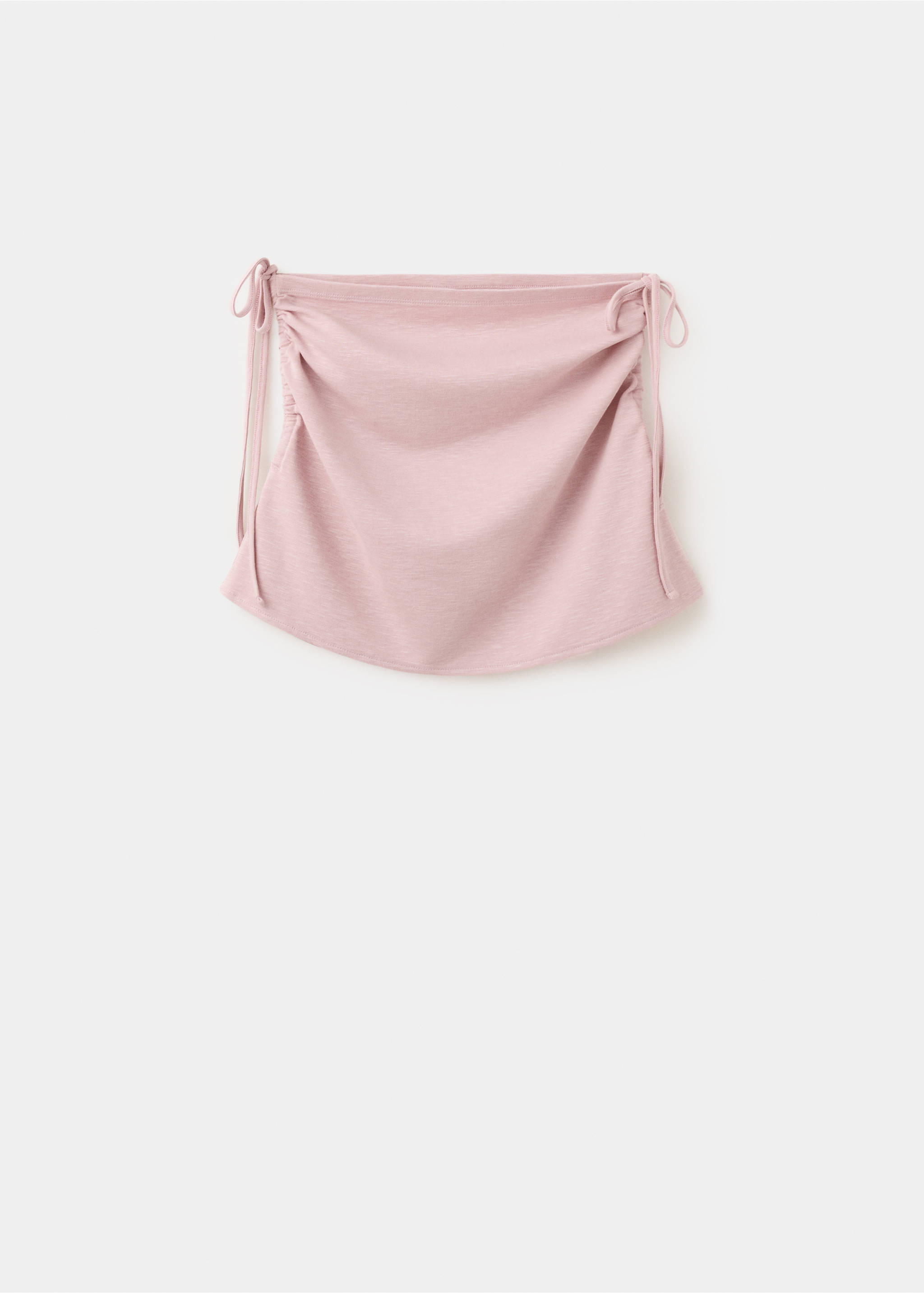 Short skirt adjustable tie - Article without model, Pale Pink. Ref: 27078660-00.