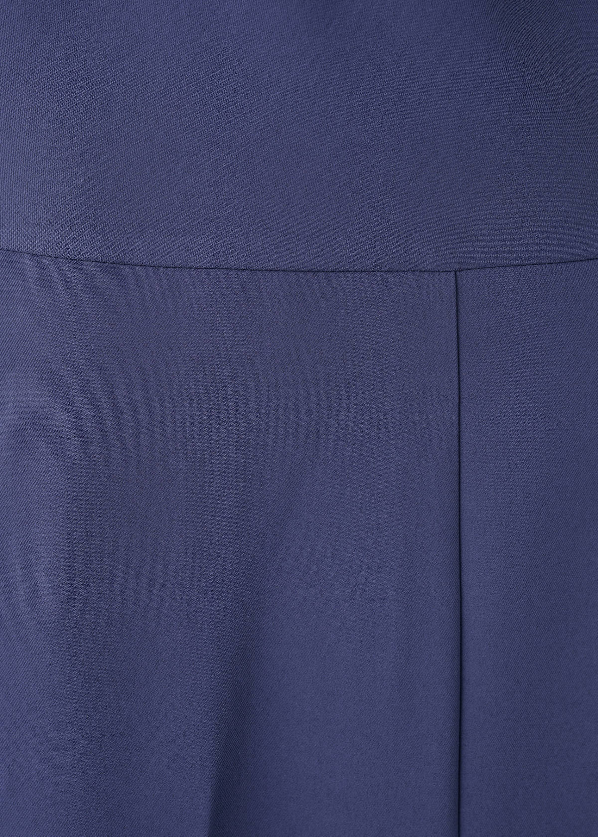 Long jumpsuit with knot — Ink Blue