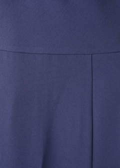 Long jumpsuit with knot — Ink Blue 9