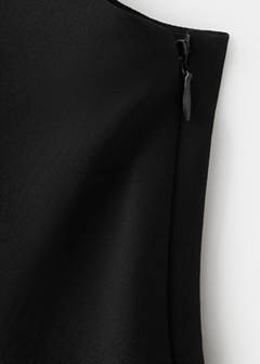 Long jumpsuit with knot — Black 6
