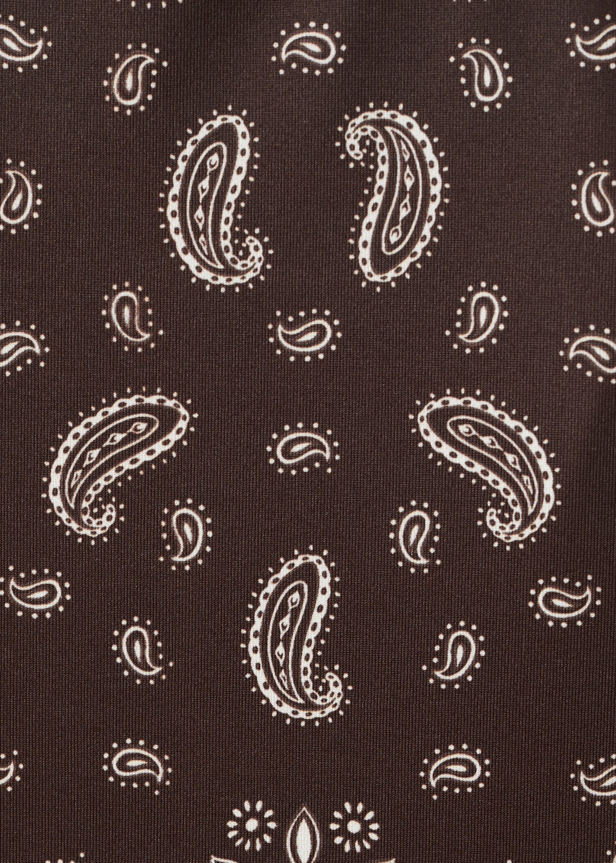 Printed strap swimsuit - Details of the article 0