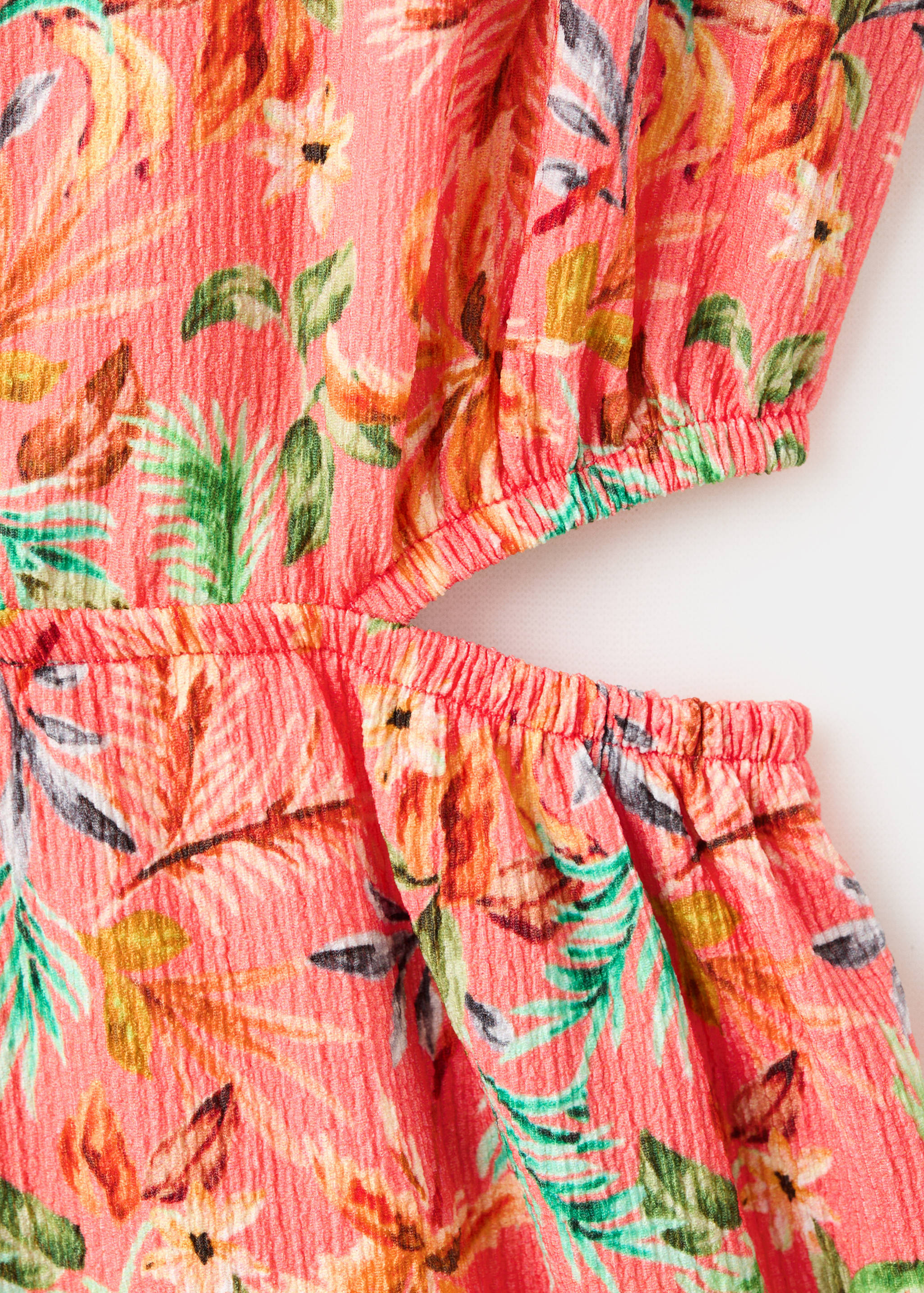 Tropical print jumpsuit - Details of the article 8