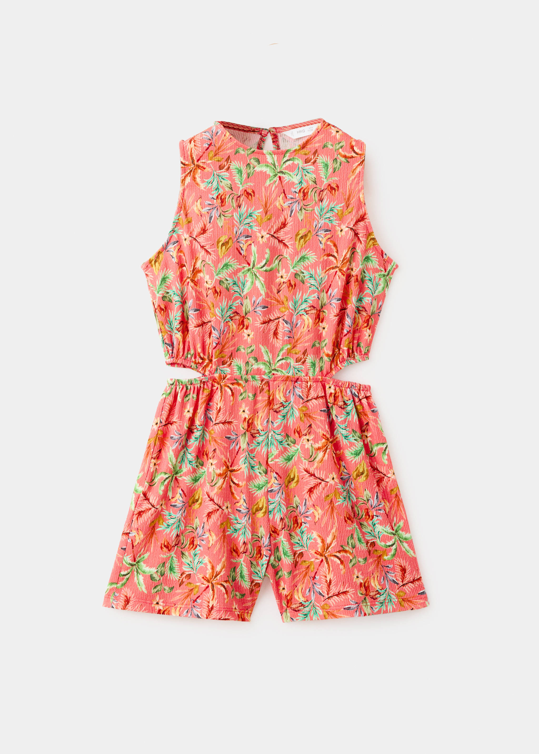 Tropical print jumpsuit - Article without model