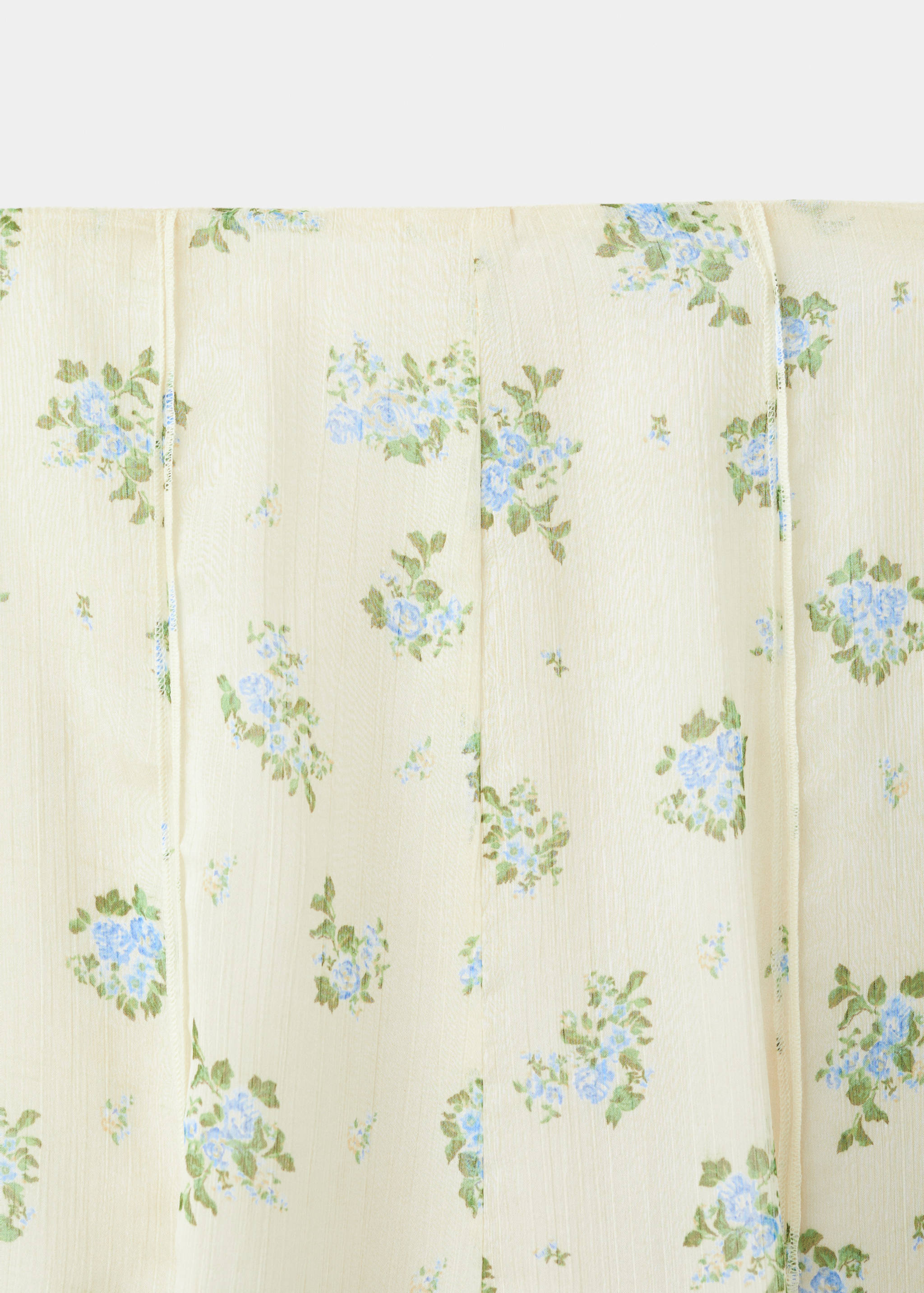 Floral godet skirt - Details of the article 8