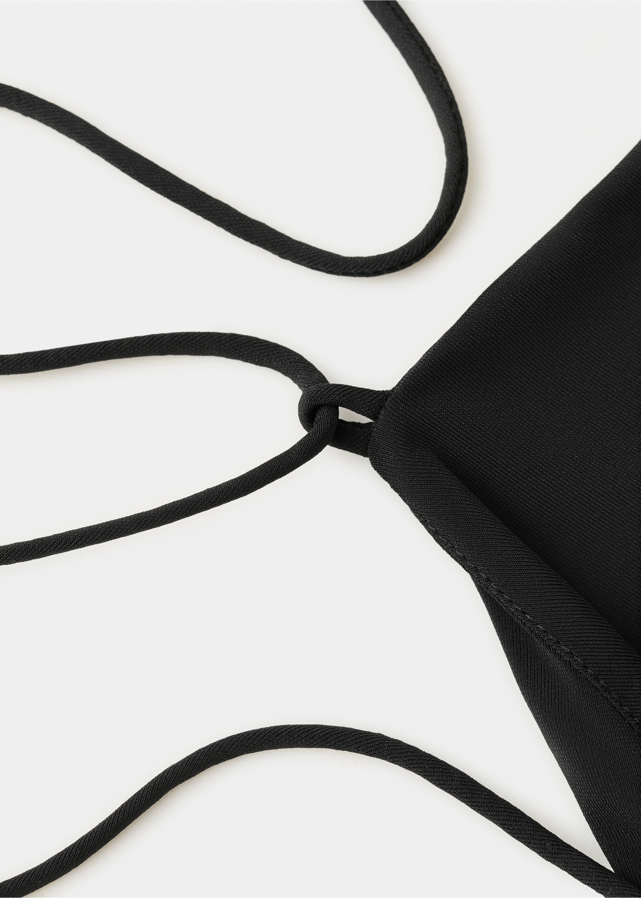 Asymmetrical pleated dress - Details of the article 0, Black. Ref: 27079072-00.