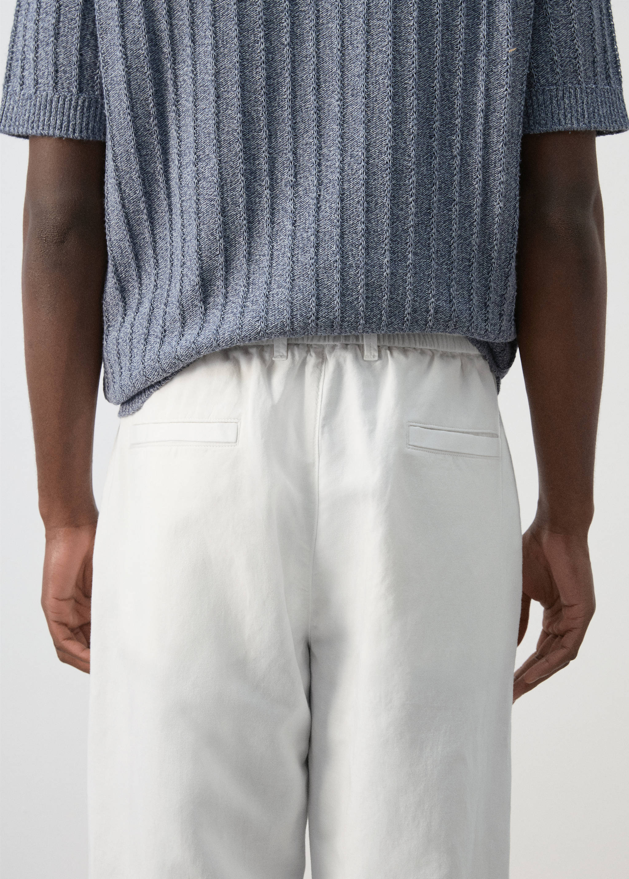 Pantalón lyocell lino regular fit - Detalle del artículo 6