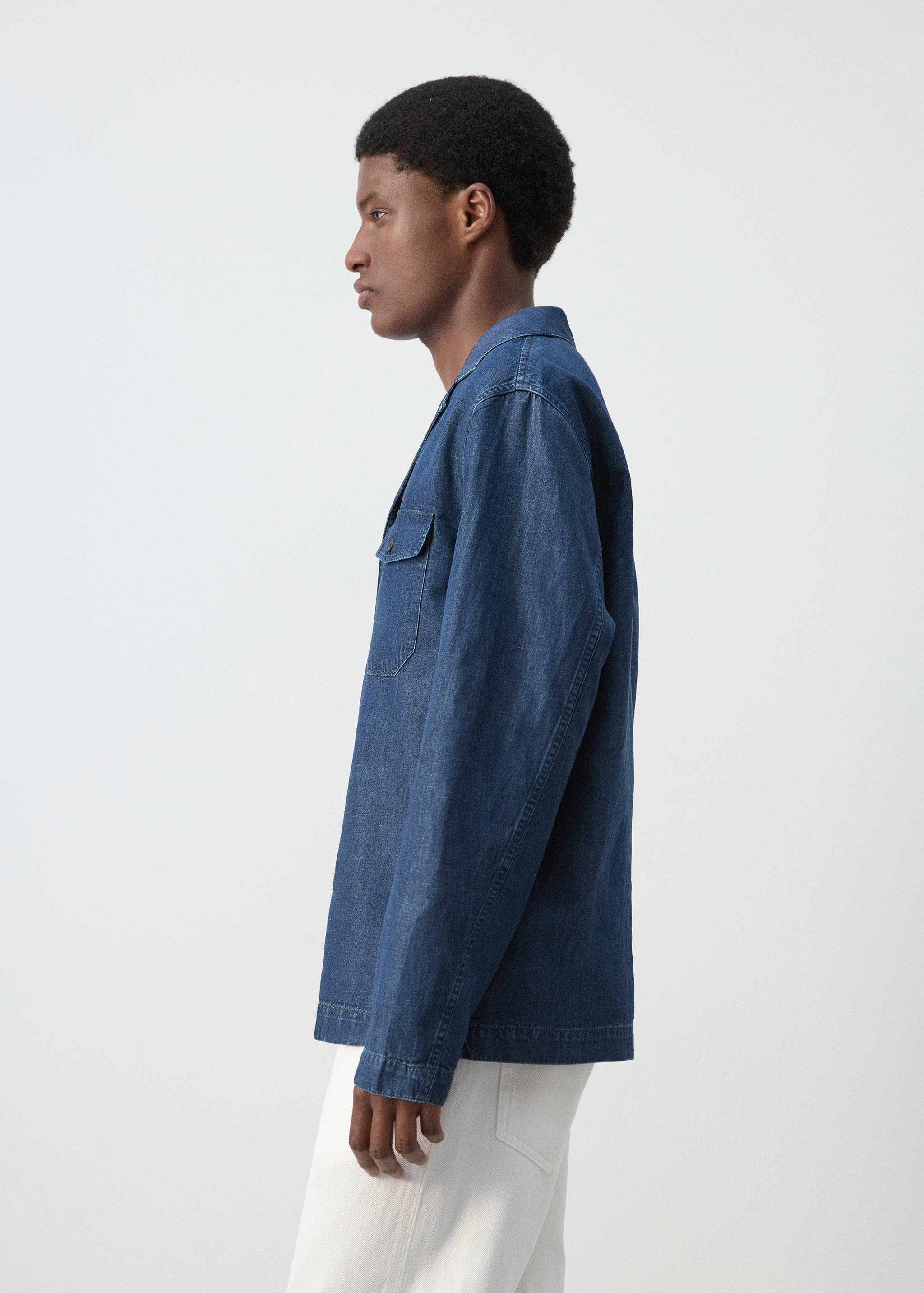 Chemise jean poches - Détail de l'article 2