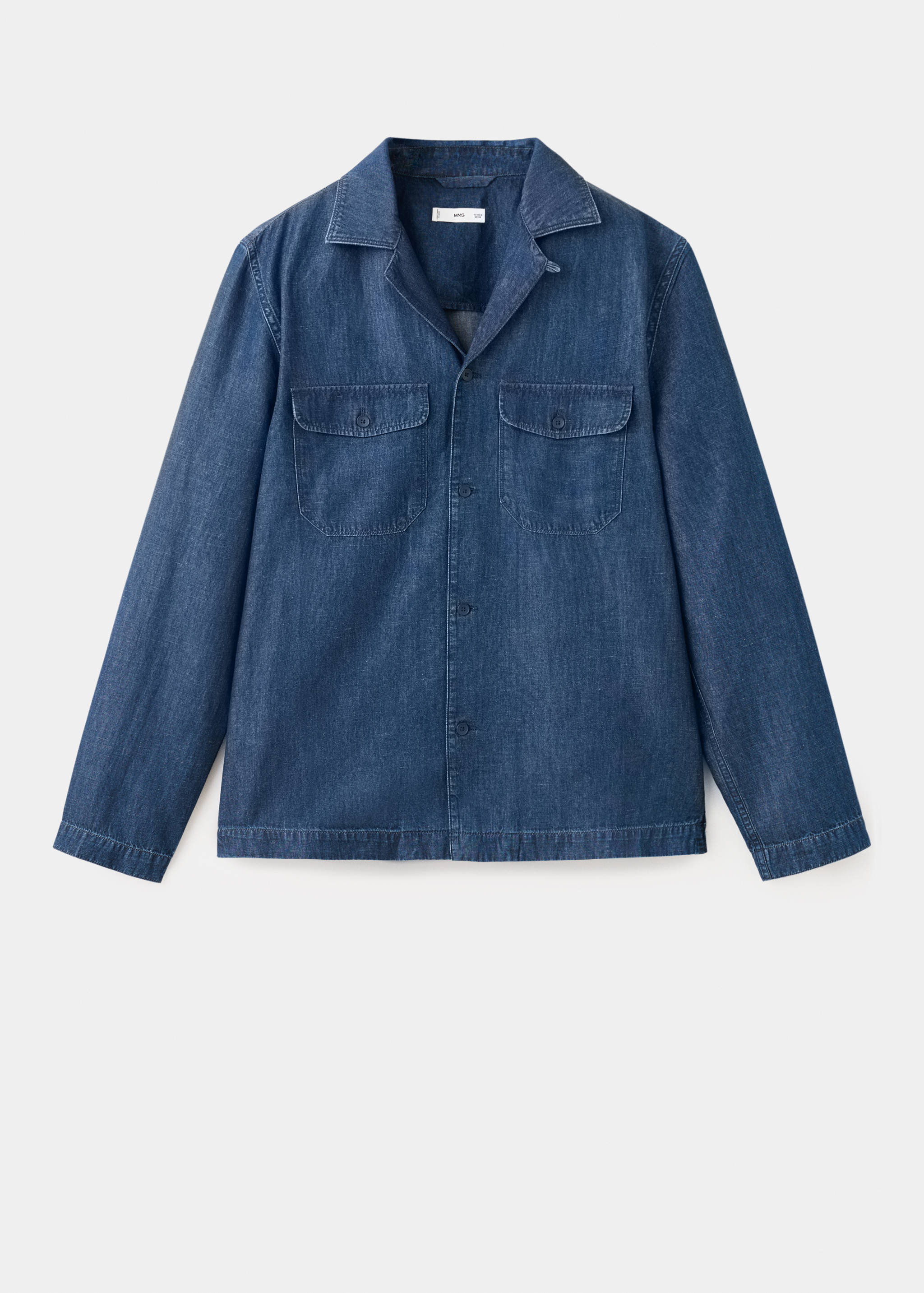 Chemise jean poches - Article sans modèle